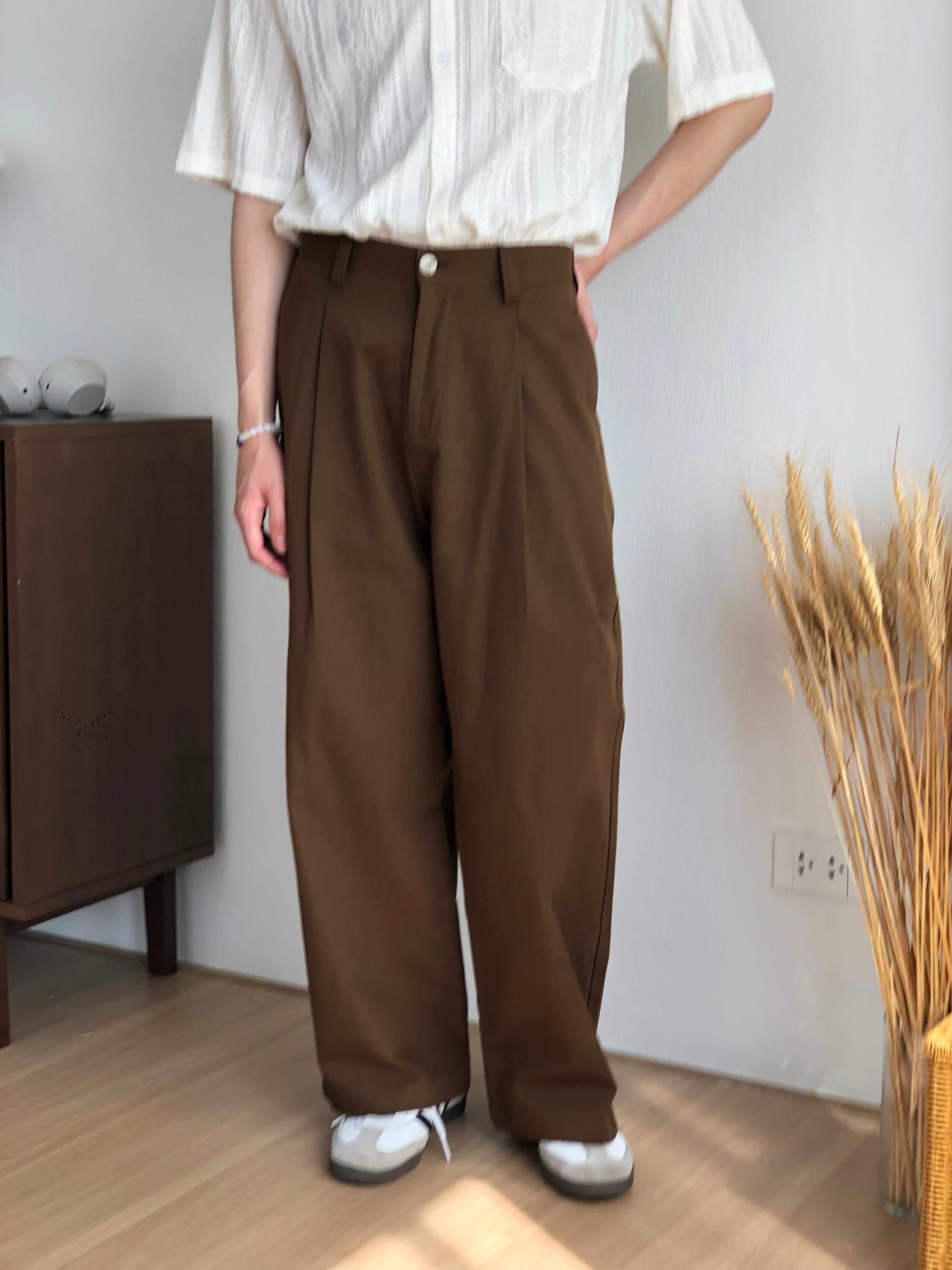 KINS | WIDE-LEG TROUSERS KN221