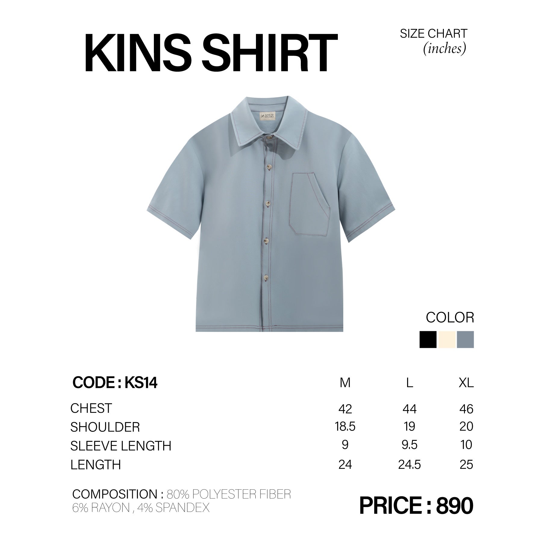 KINS | SHIRT KS14