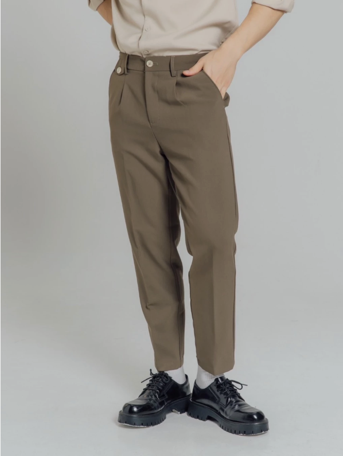 KINS | SLIM STRAIGHT TROUSERS KN222