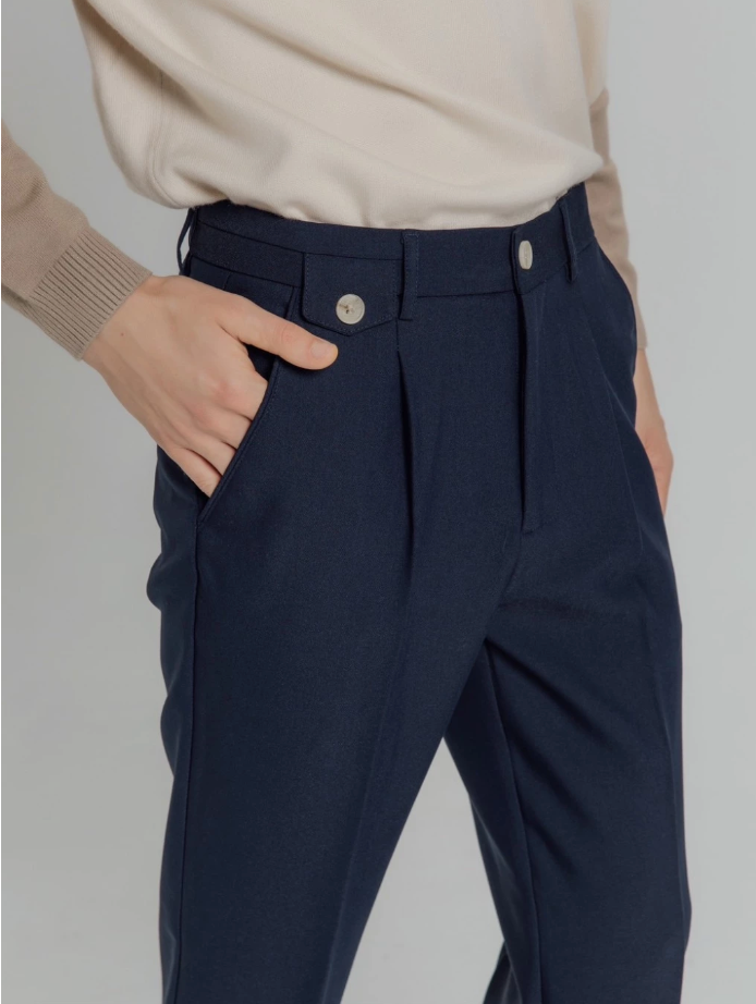 KINS | SLIM STRAIGHT TROUSERS KN222