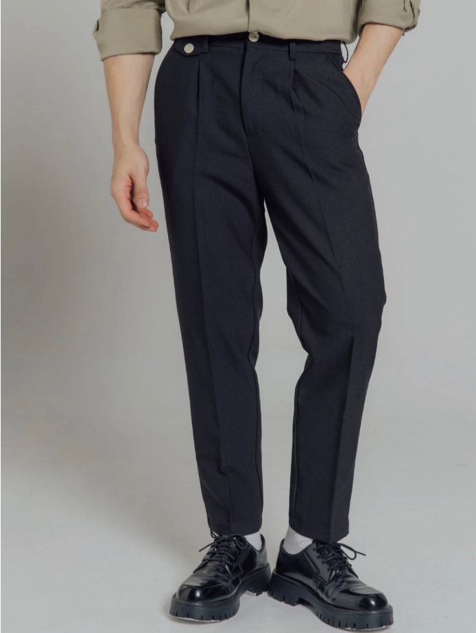 KINS | SLIM STRAIGHT TROUSERS KN222