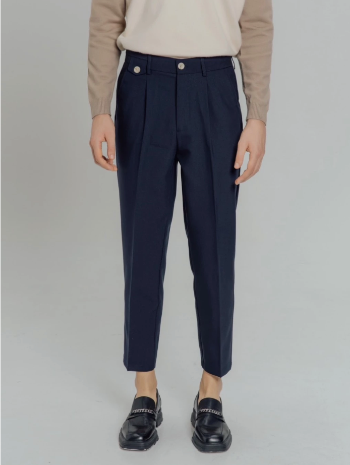 KINS | SLIM STRAIGHT TROUSERS KN222