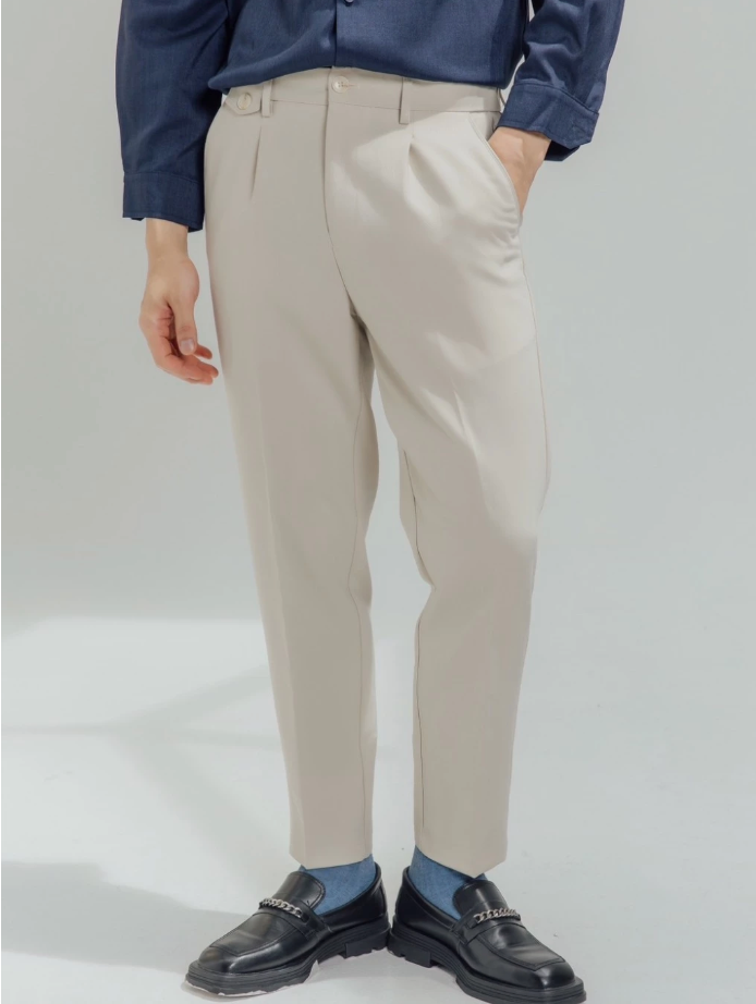 KINS | SLIM STRAIGHT TROUSERS KN222