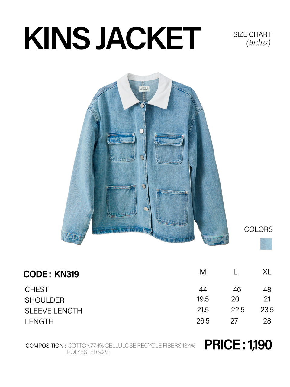 KINS | JACKET KN319