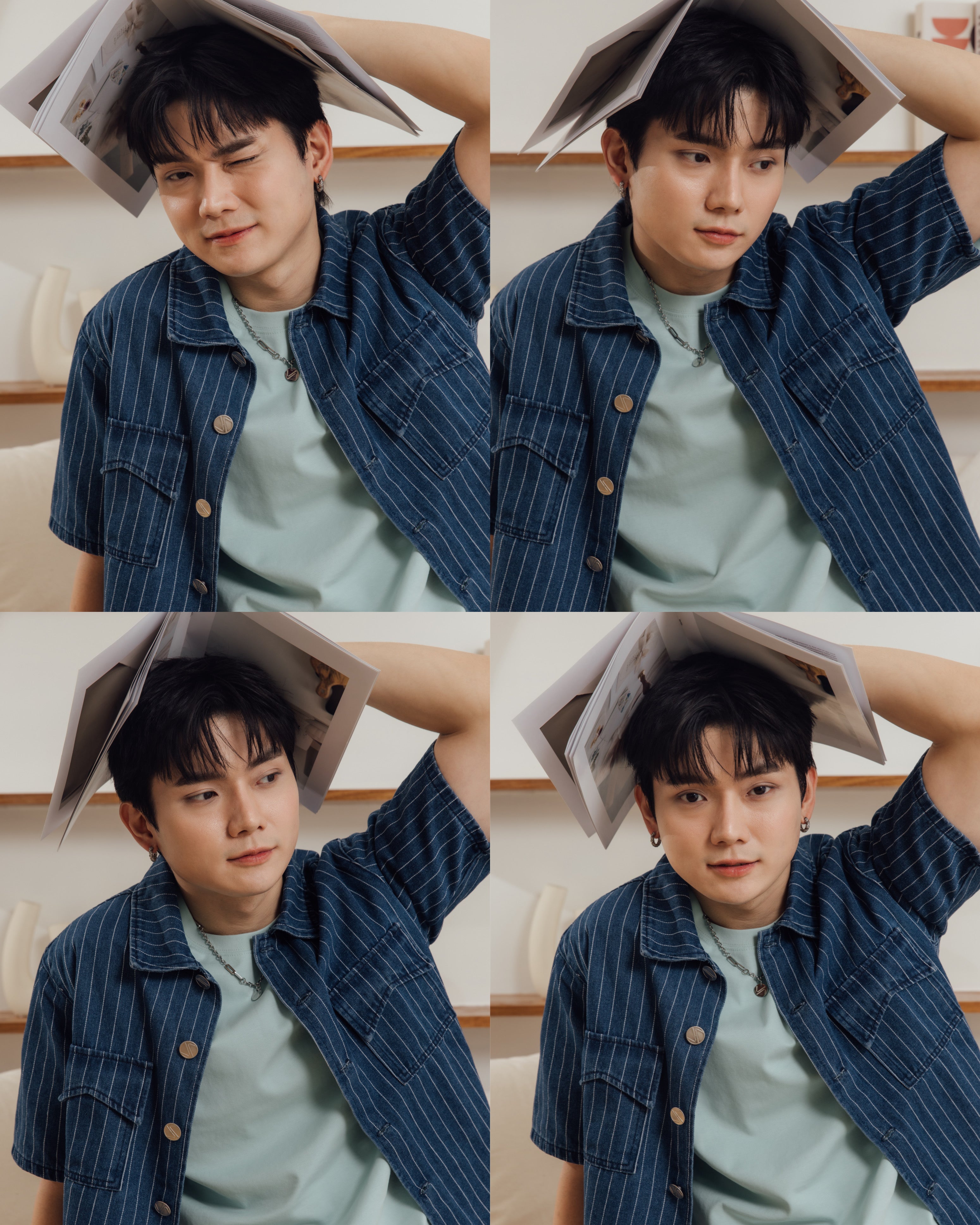 KINS | DENIM SHIRT KN320