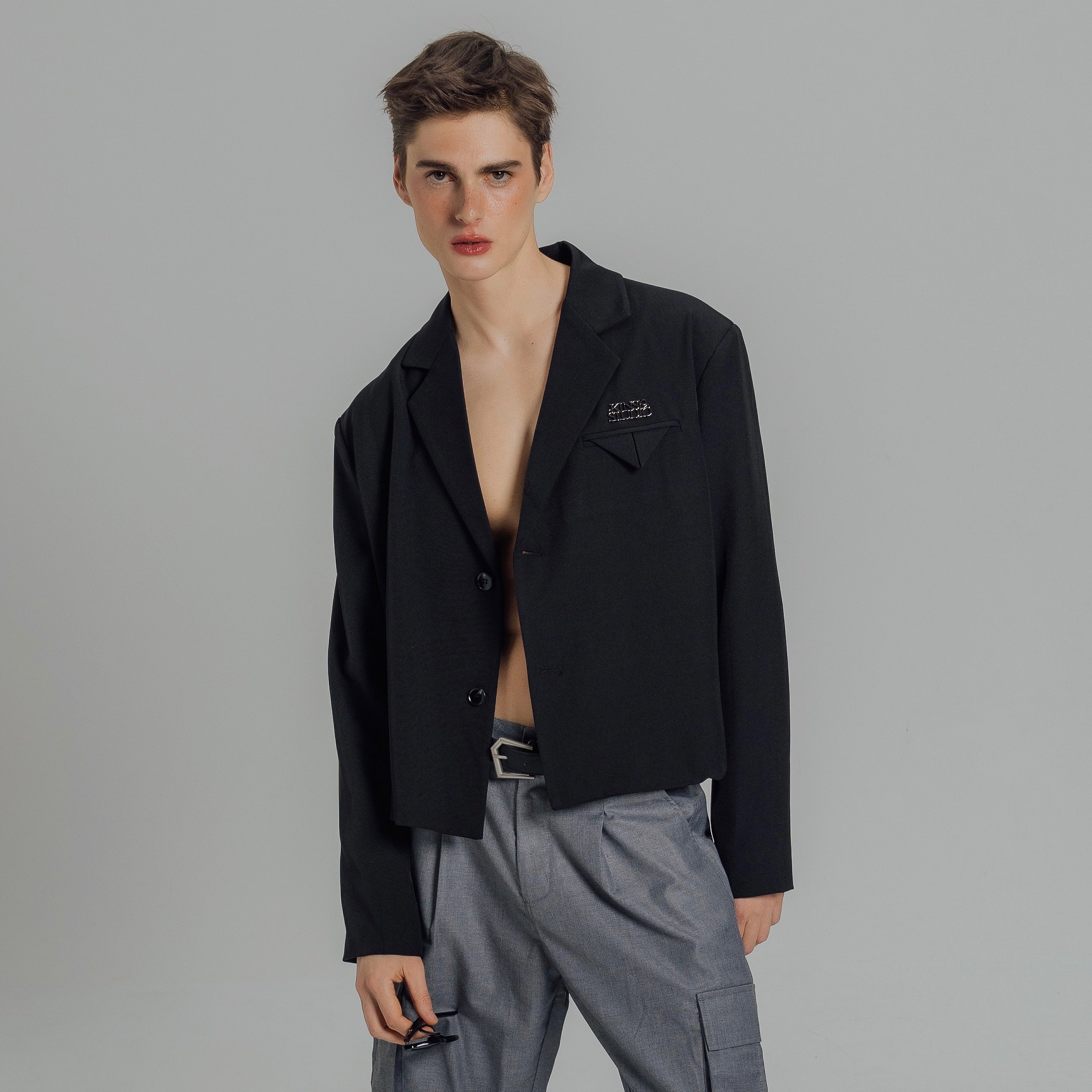 KINS | CROP BLAZER KN317