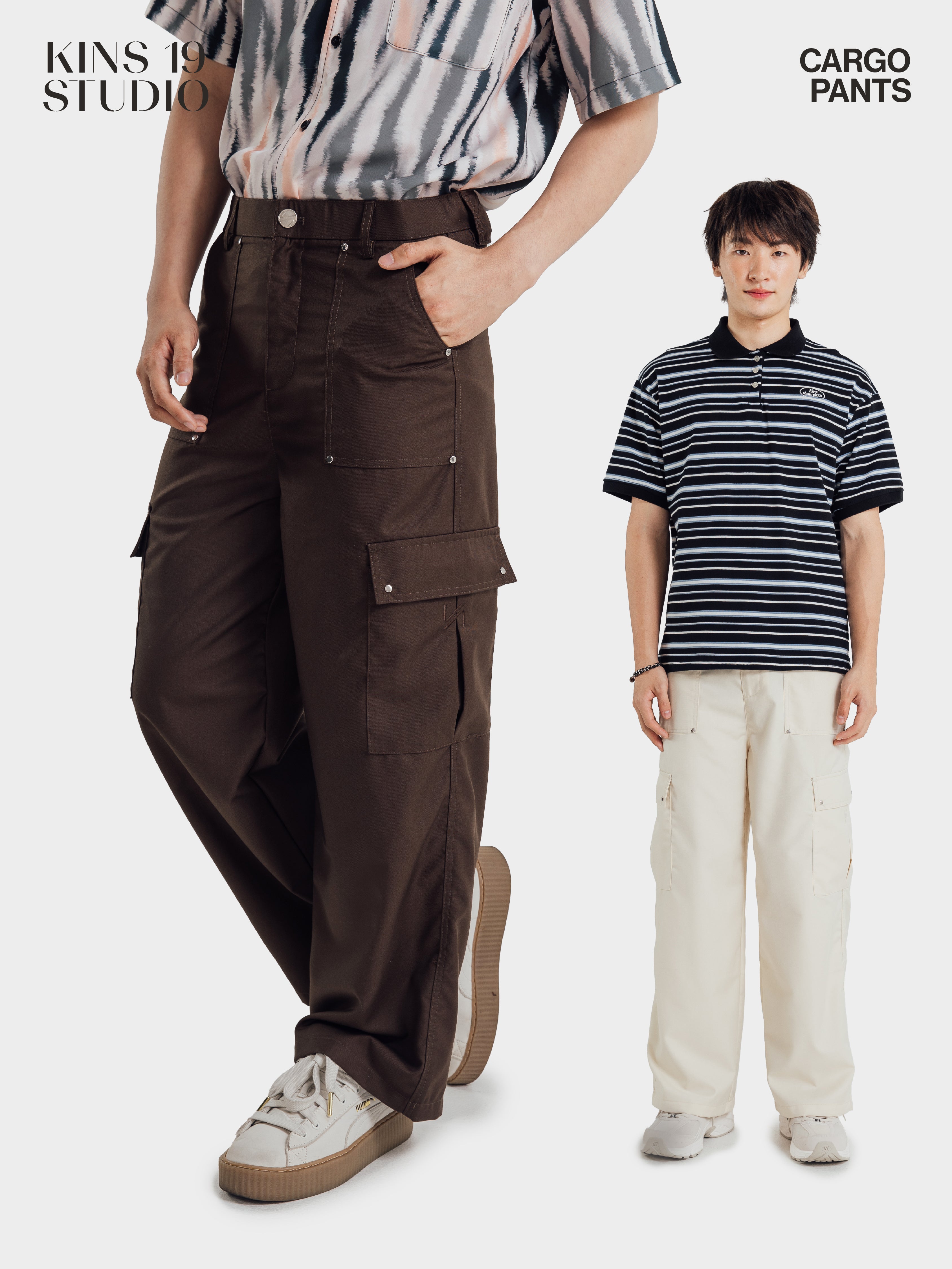 KINS | UNISEX CARGO PANTS KN225