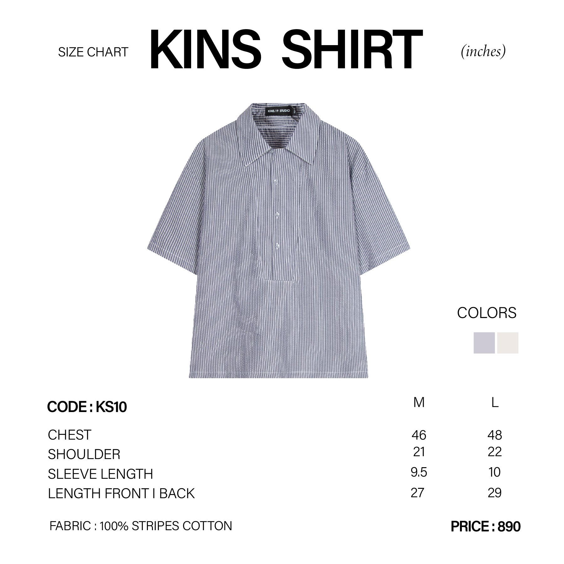 KINS | SHIRT KS10