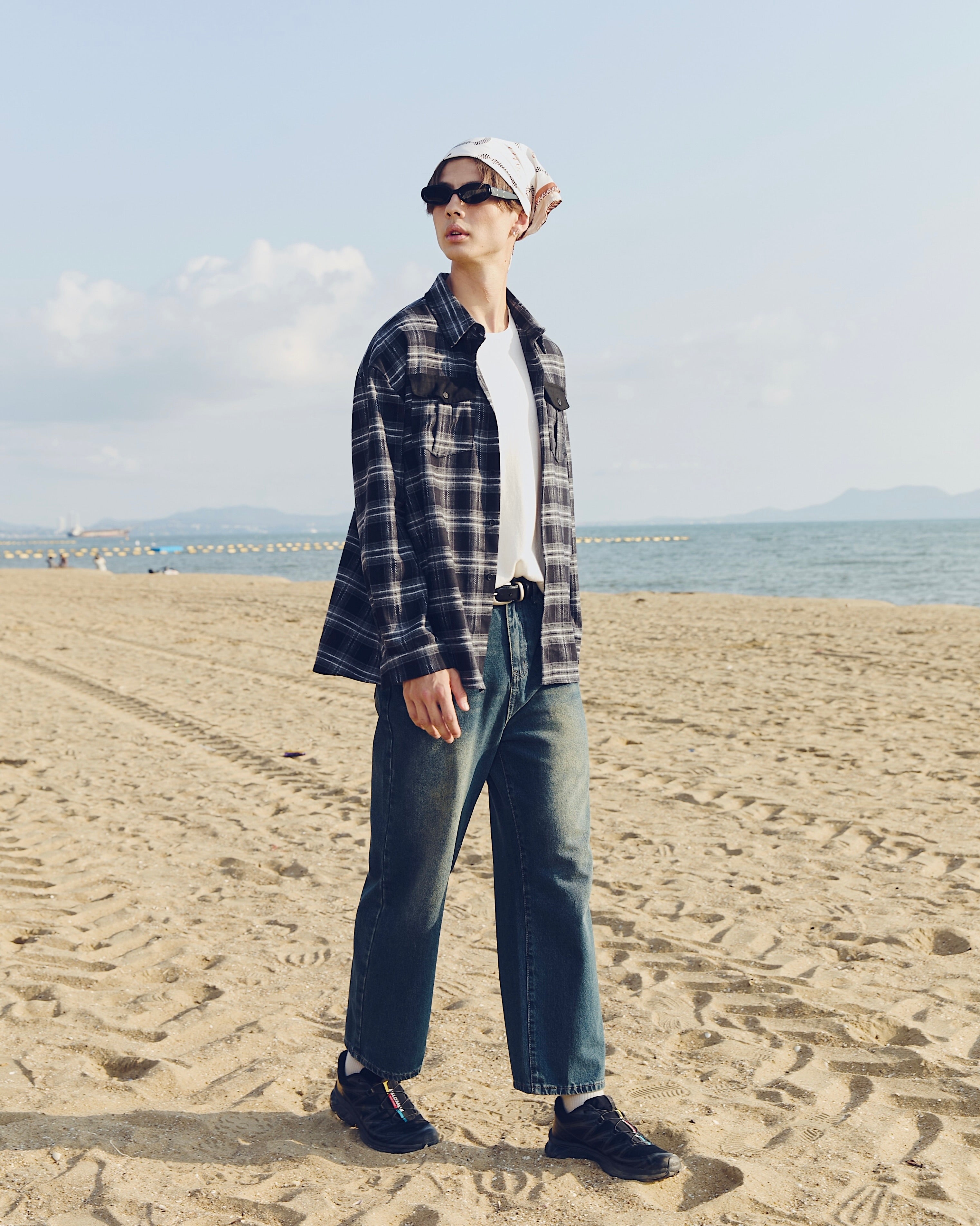 KINS 19 STUDIO | KINS Flannel Plaid Shirt [KS25]