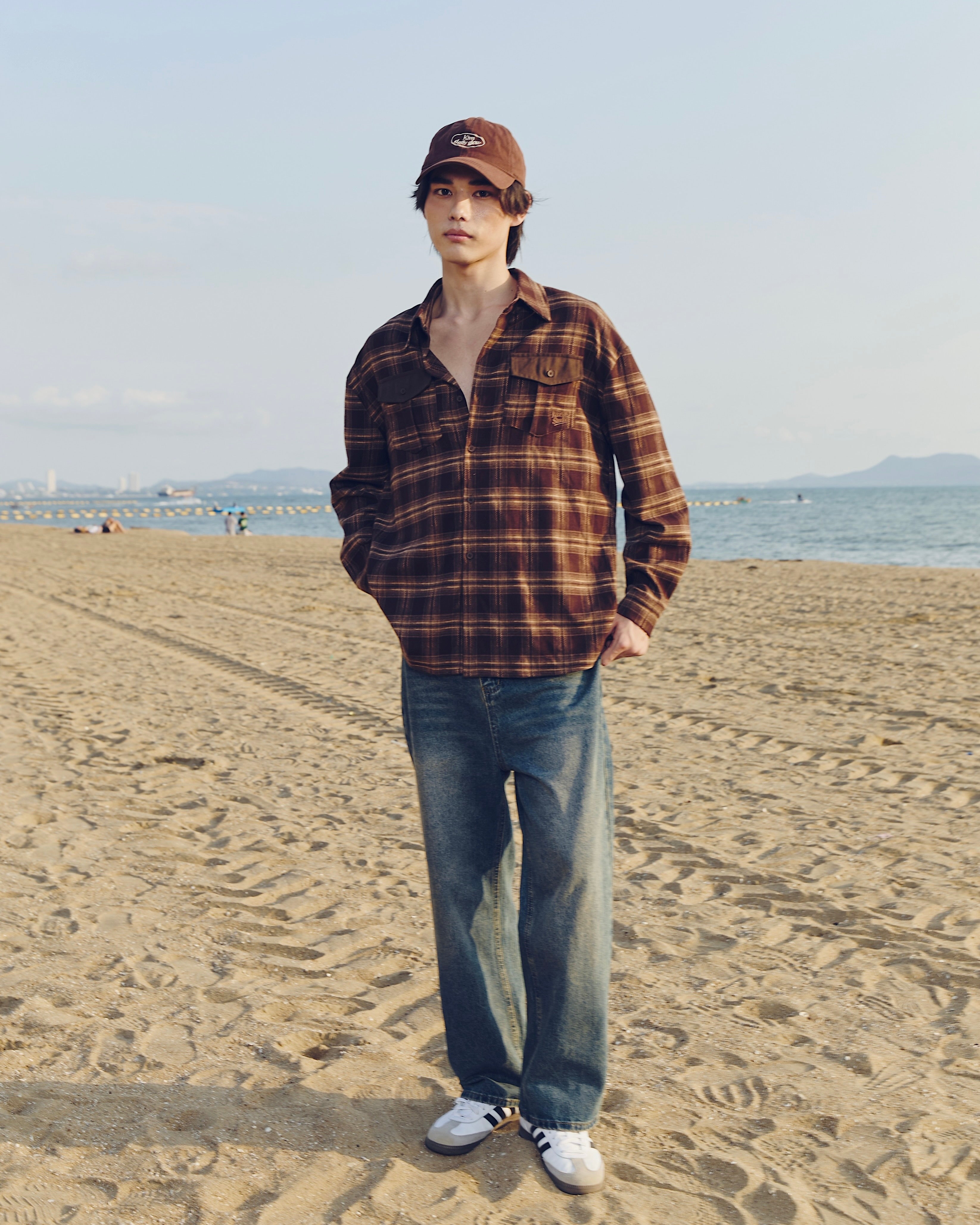 KINS 19 STUDIO | KINS Flannel Plaid Shirt [KS25]