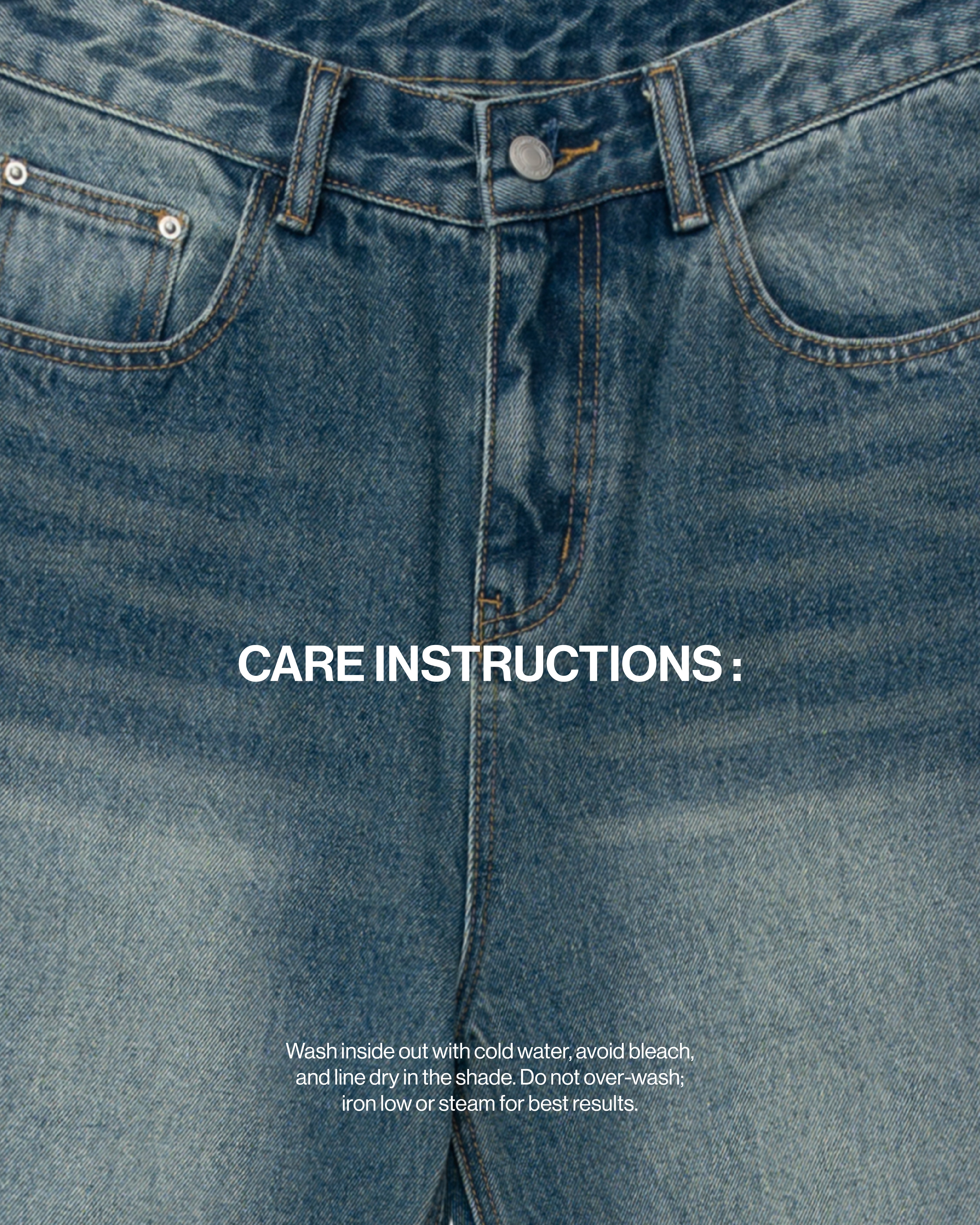 KINS 19 STUDIO | DAILY GLOW WIDE DENIM [F114]