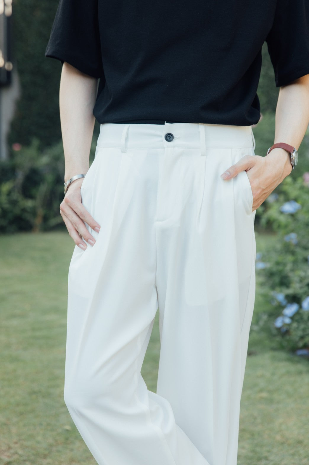 KINS | RELAXED WIDE TROUSERS KN205
