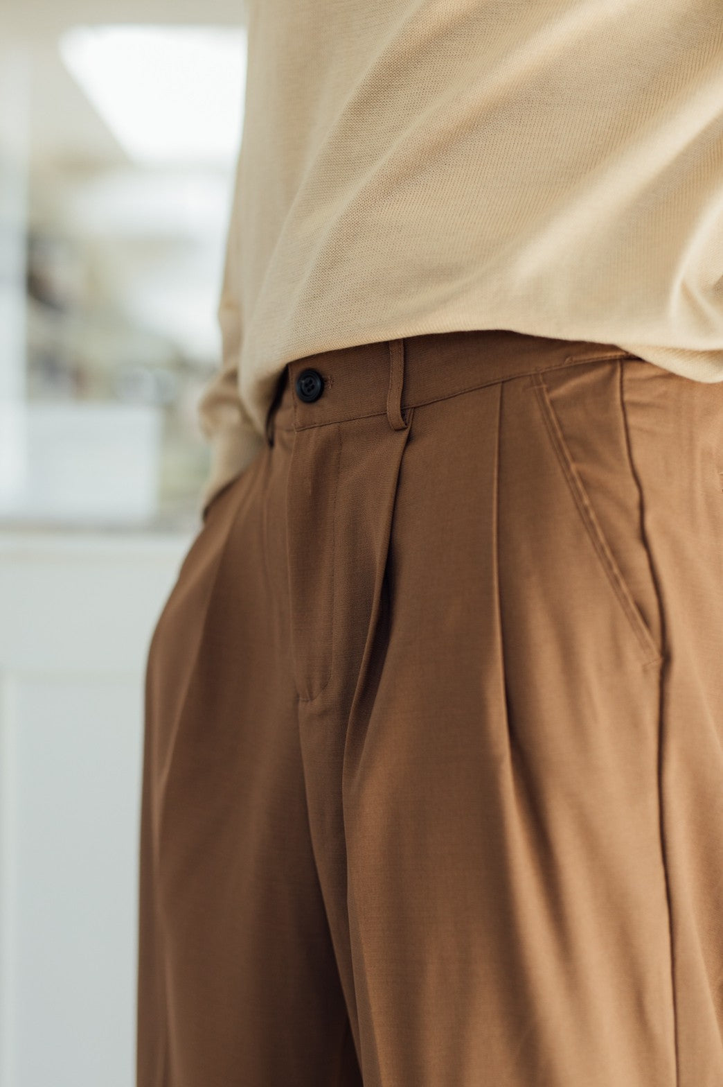 KINS | RELAXED WIDE TROUSERS KN205