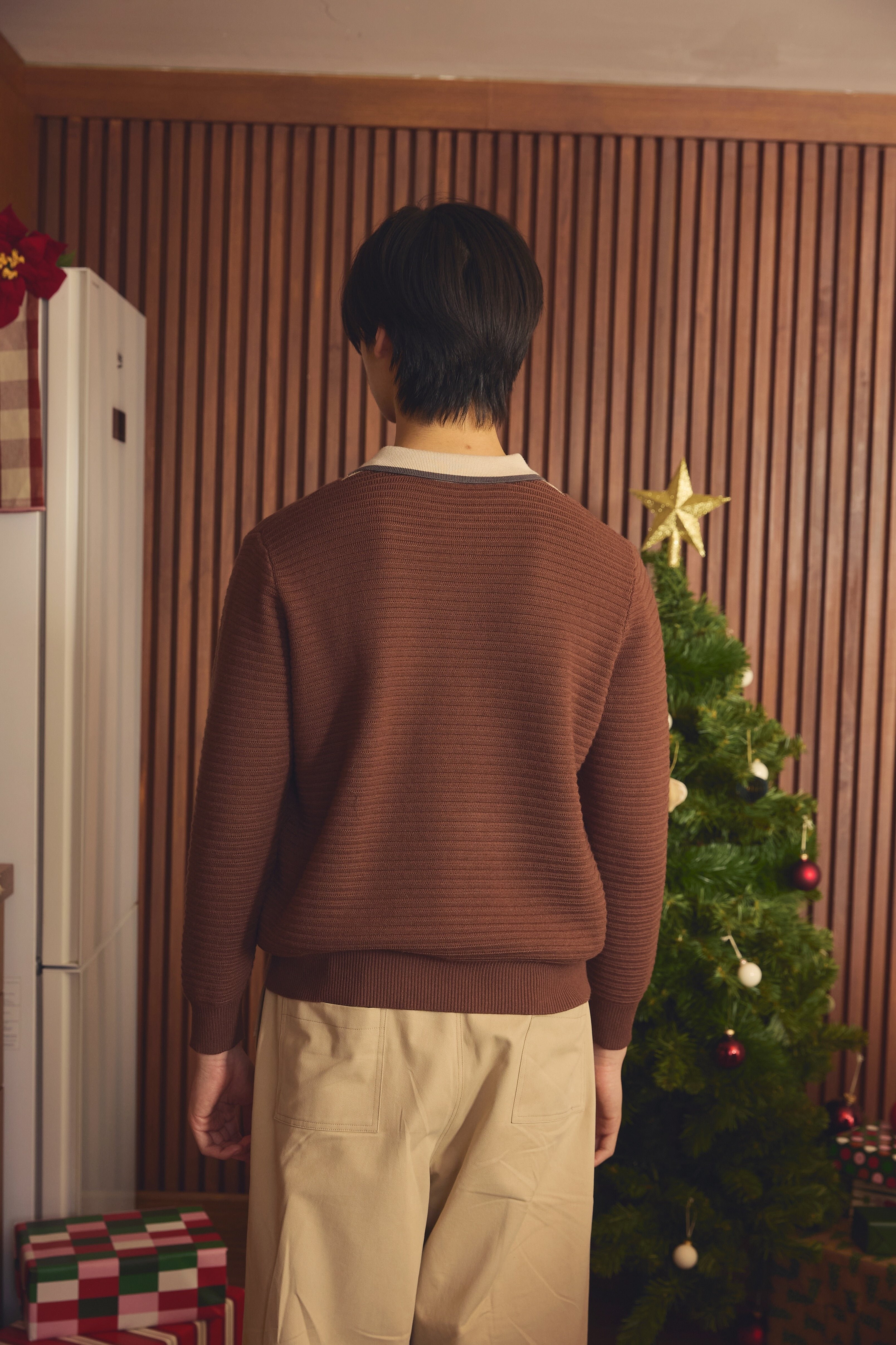 KINS Layered Polo Sweater [KN145]