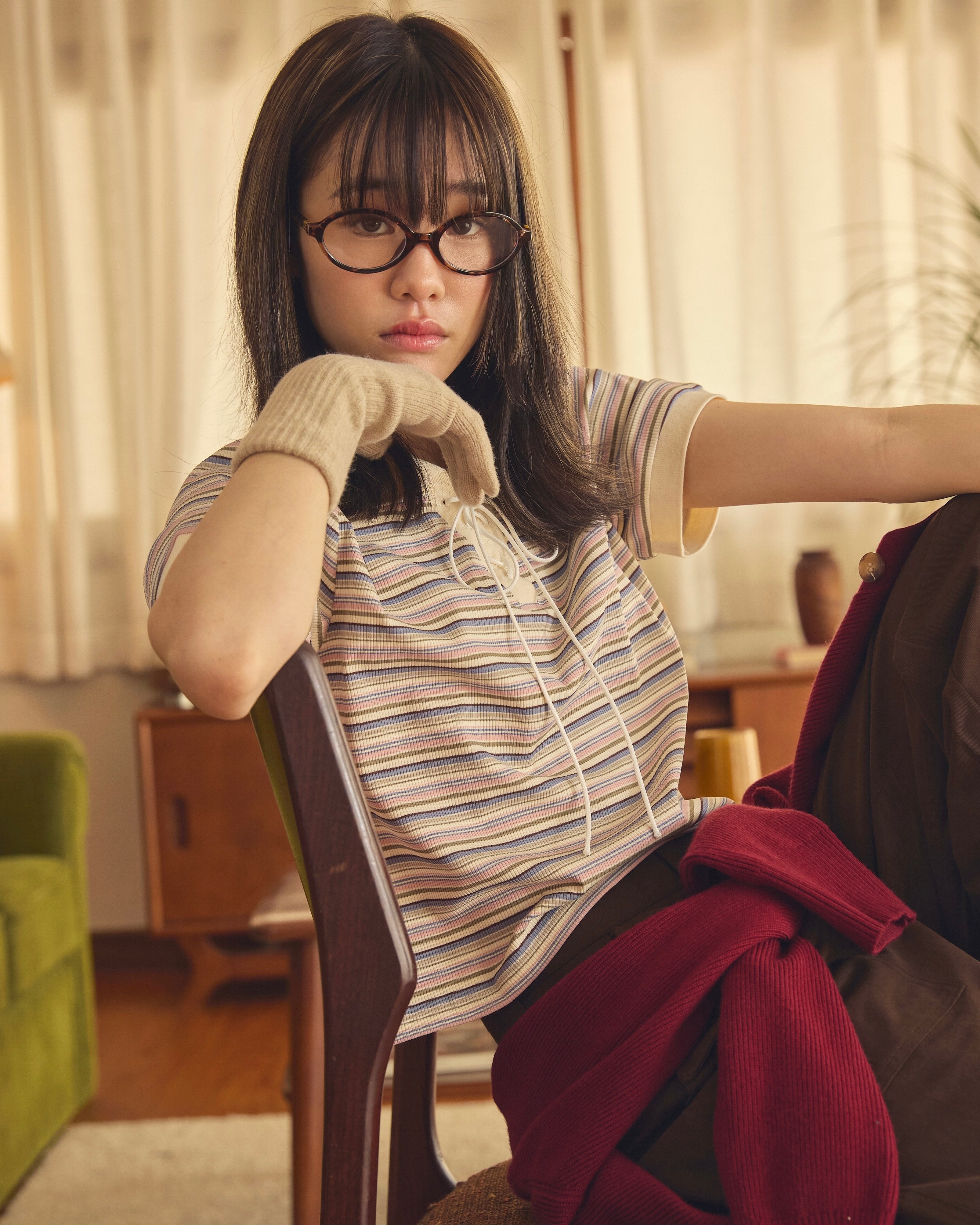 เสื้อโปโลผูกเชือก KINS [KN147]