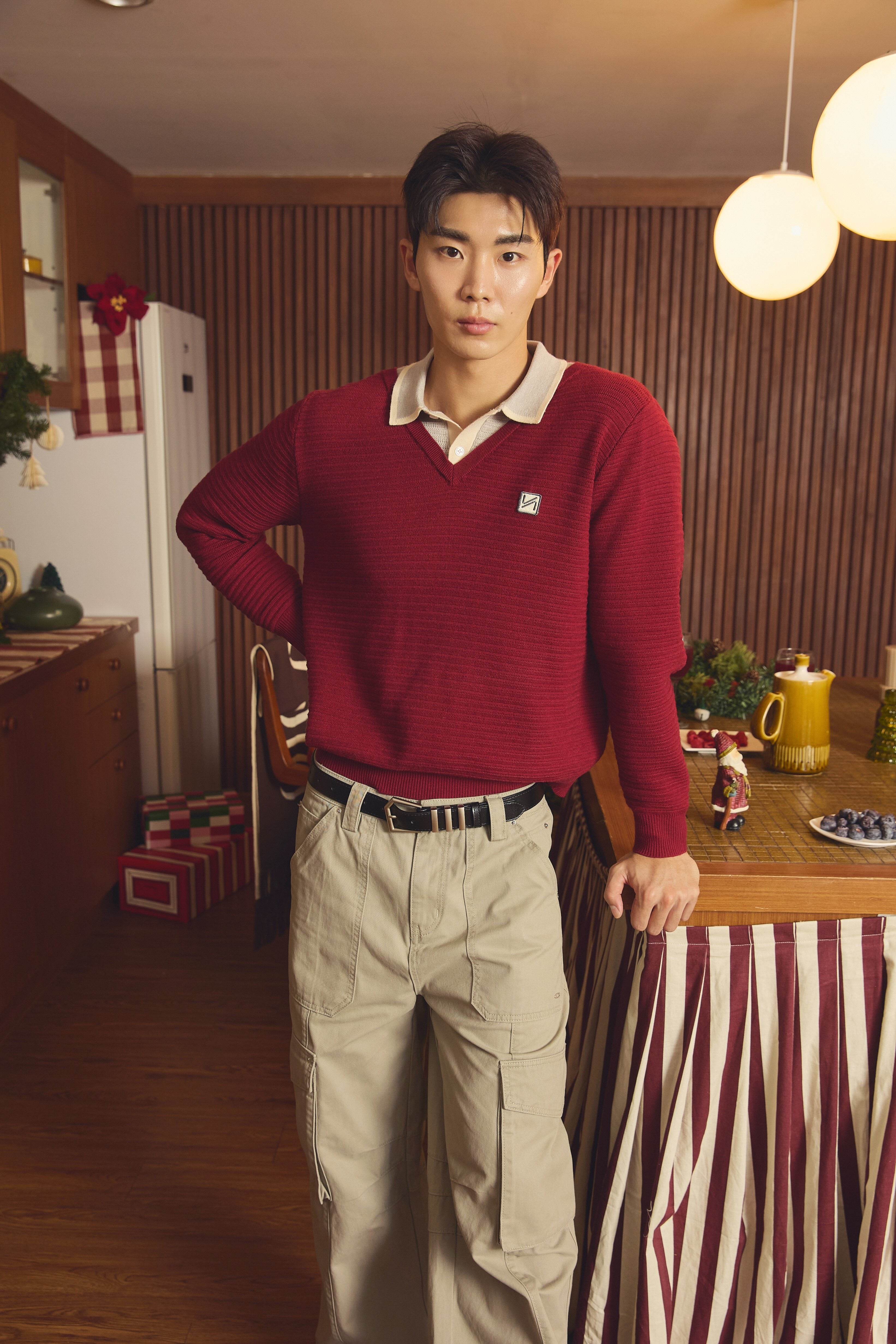 KINS Layered Polo Sweater [KN145]