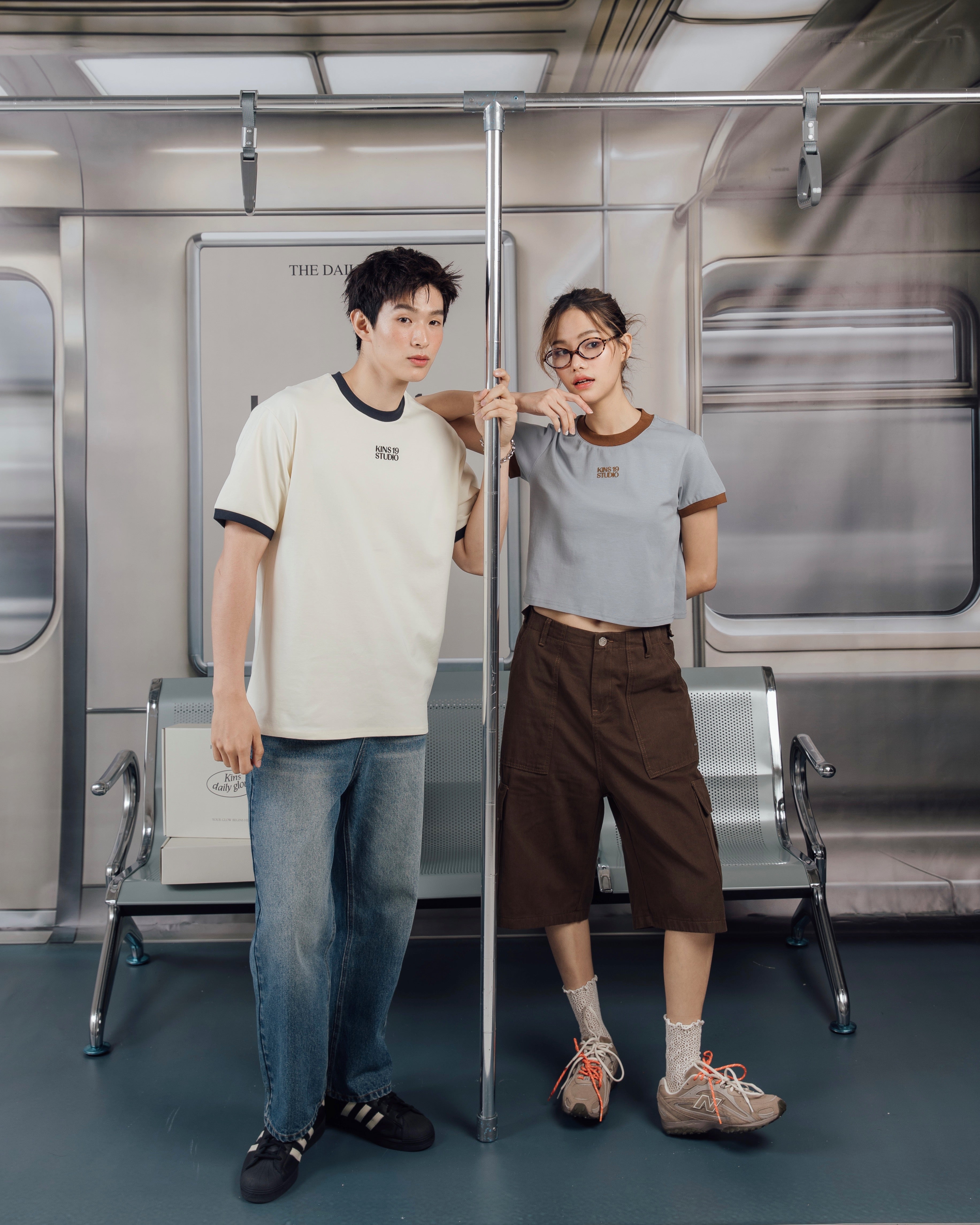 KINS 19 STUDIO |  URBAN DAILY T-SHIRT [TN19]