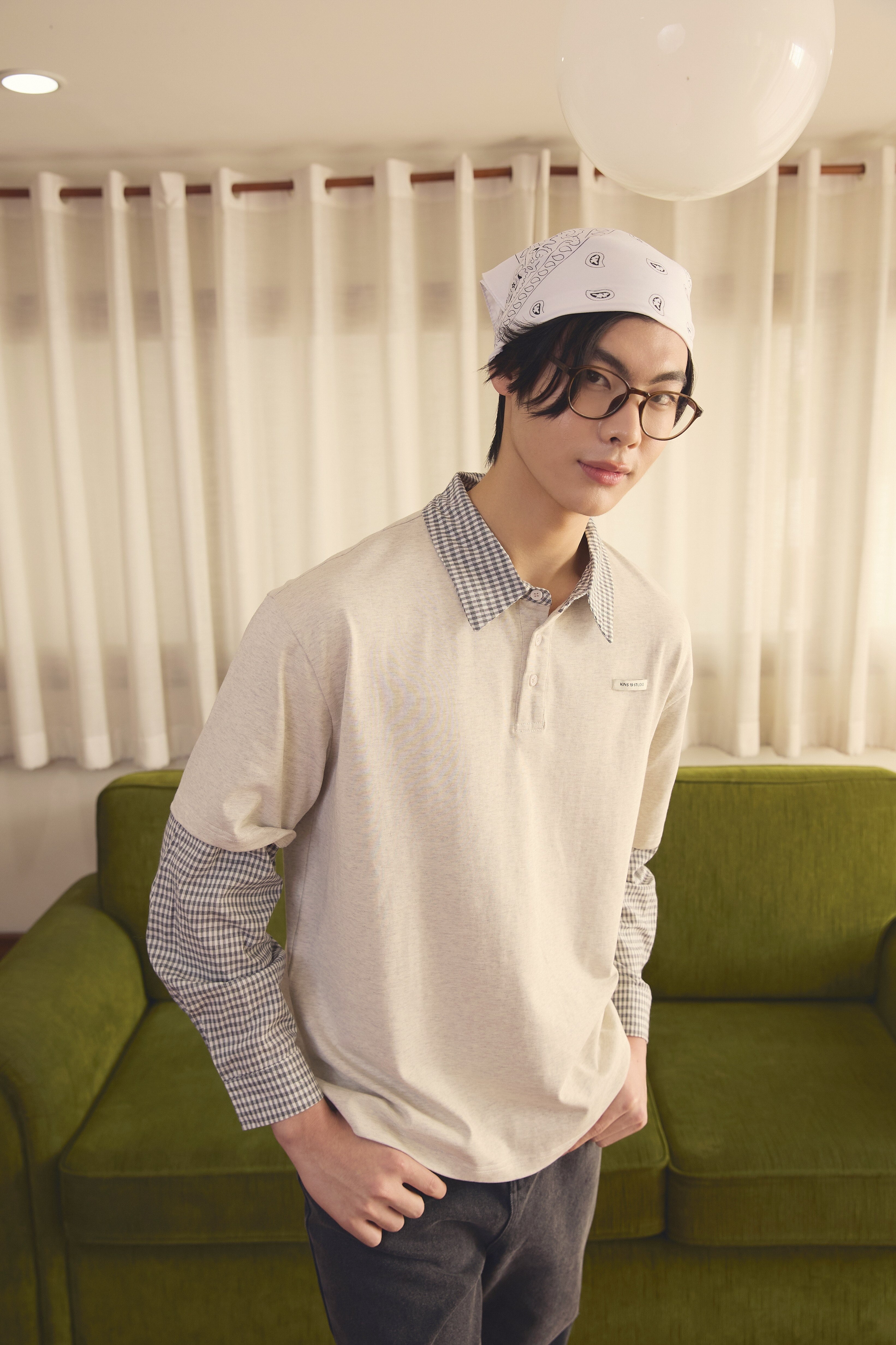 KINS Layered Sleeve Polo [KN146]