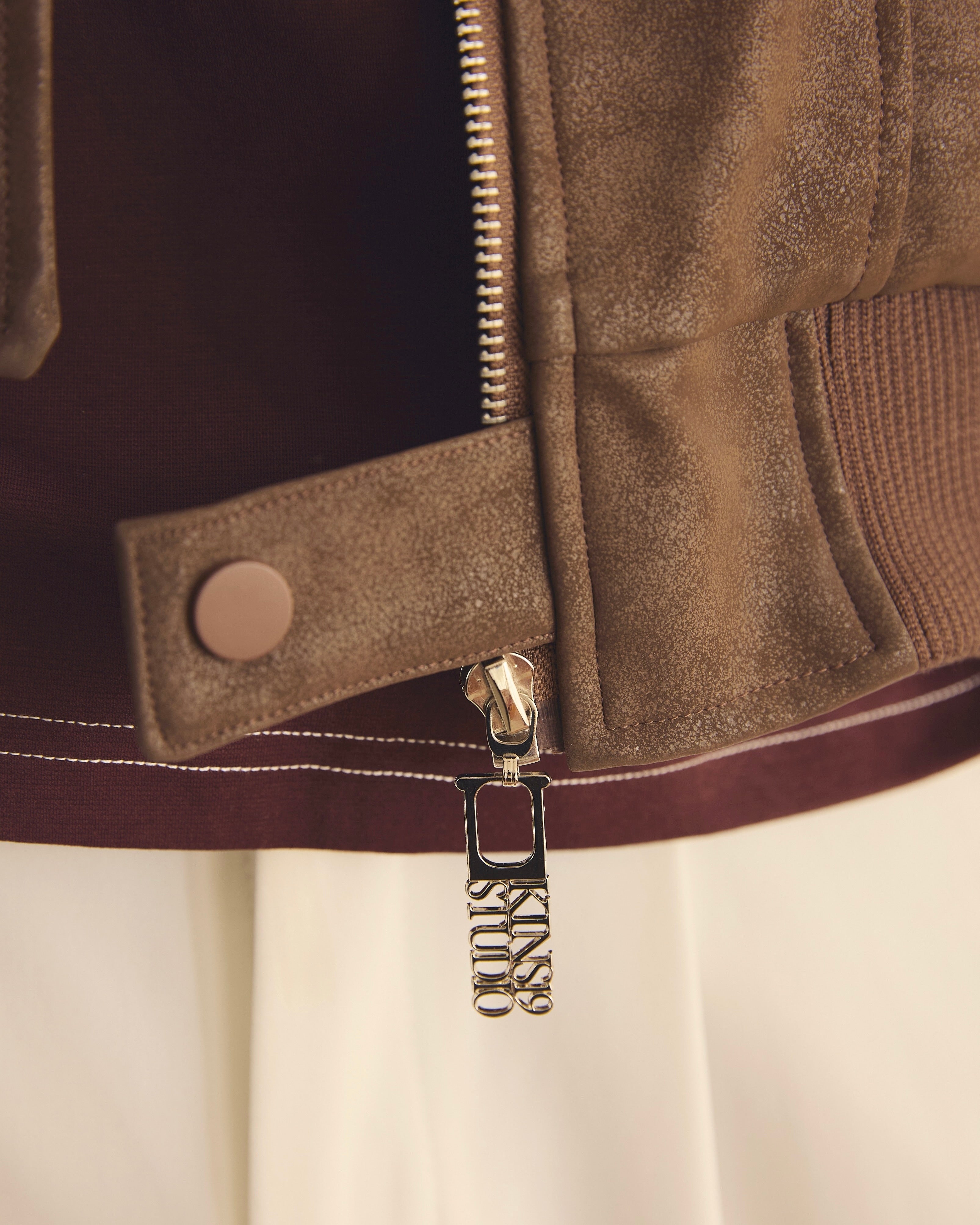 A-Glow Cropped Jacket  [KN328]