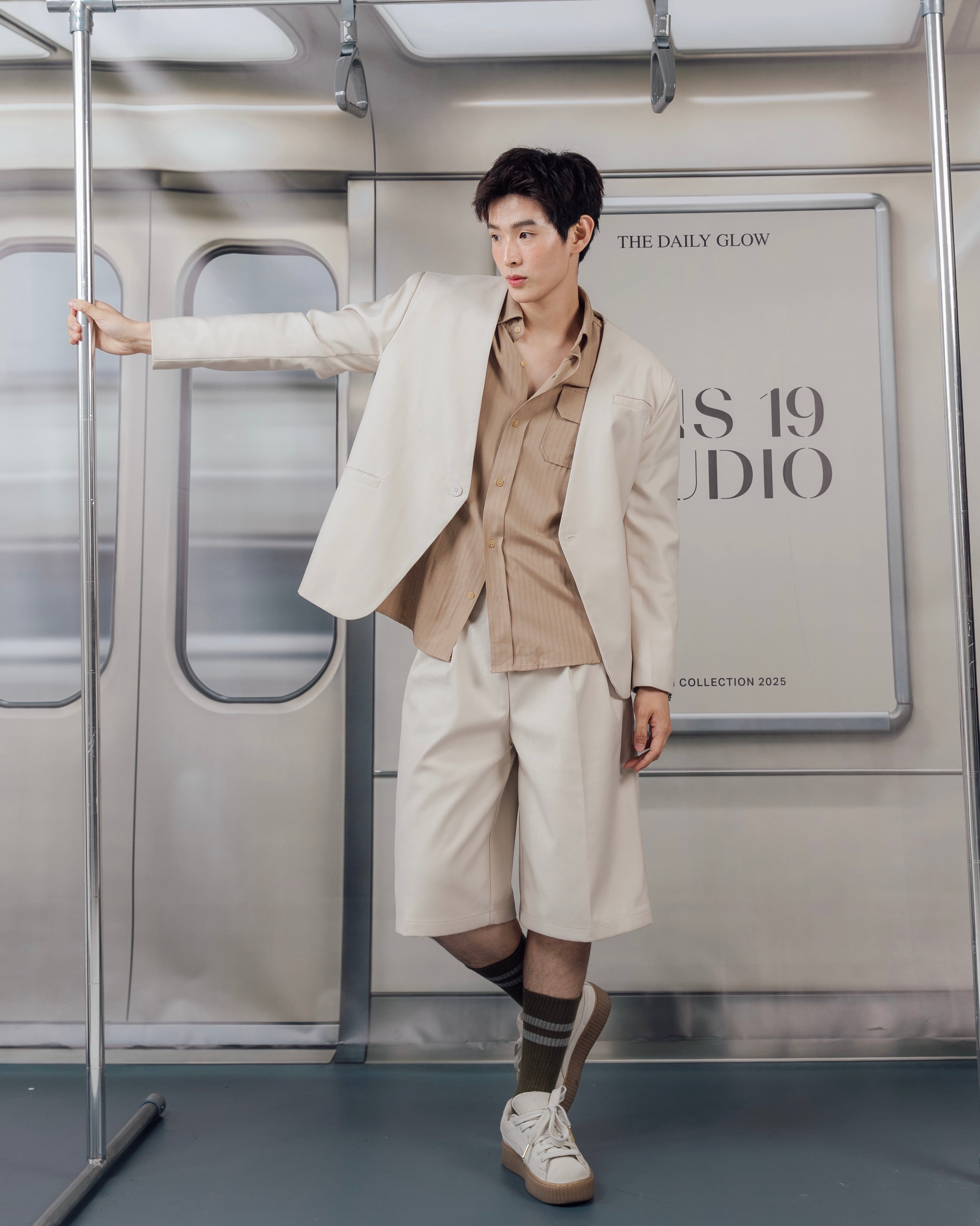 KINS 19 STUDIO |  BAGGY SHORTS [KN227]