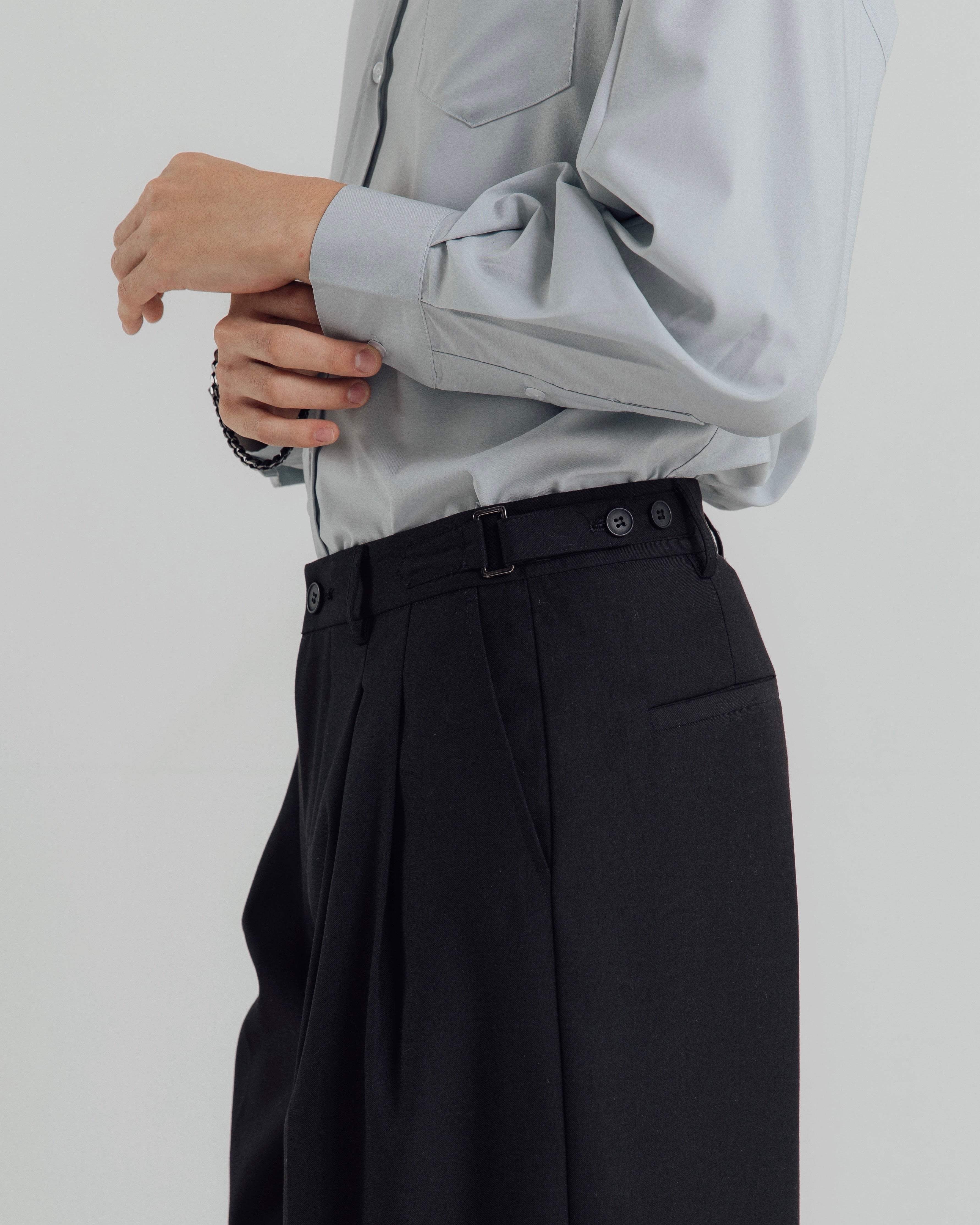 KINS 19 STUDIO |  BAGGY SLACK TROUSERS [KN228]