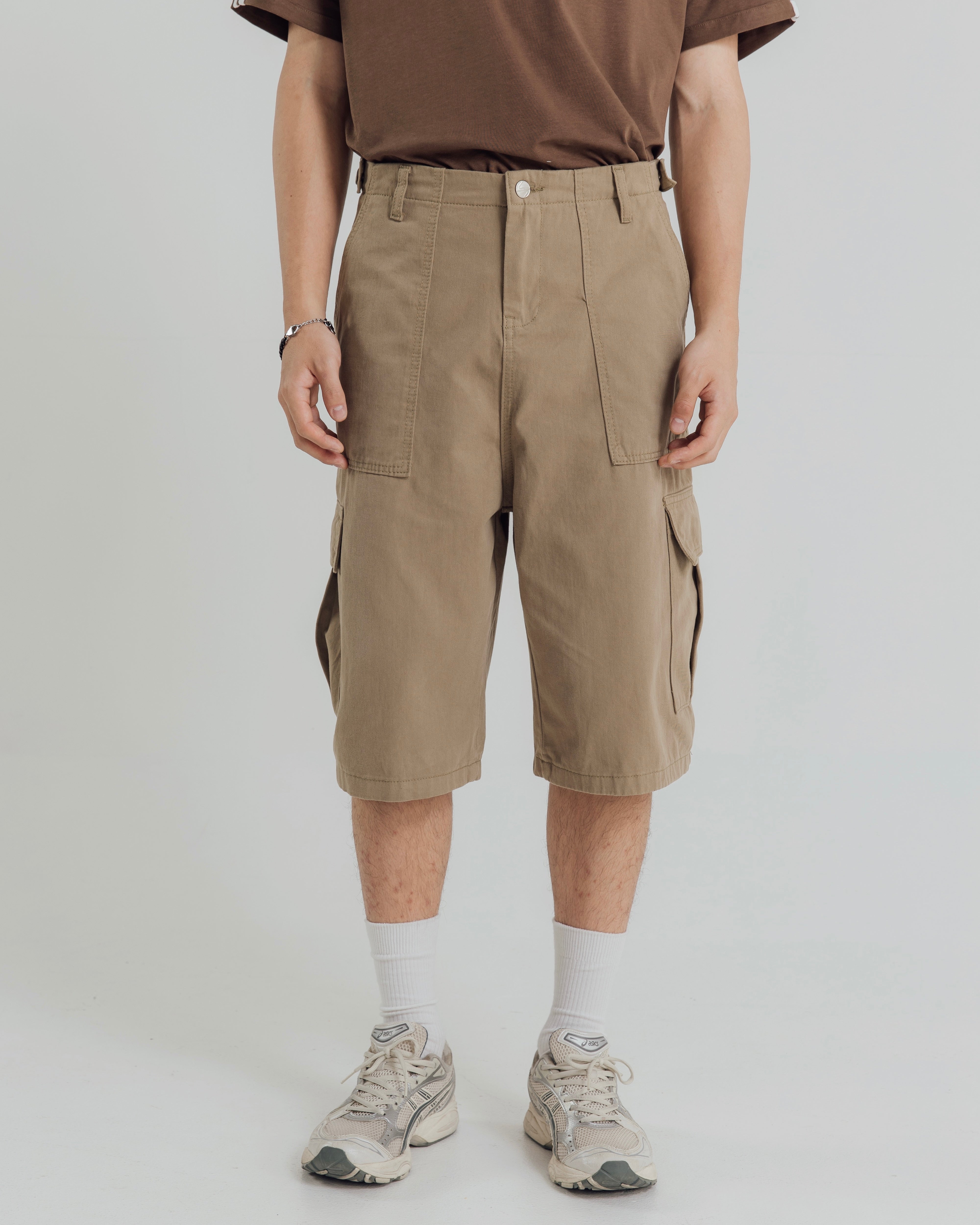 KINS 19 STUDIO |  GLOWSTEP OVER-KNEE SHORTS [F116]