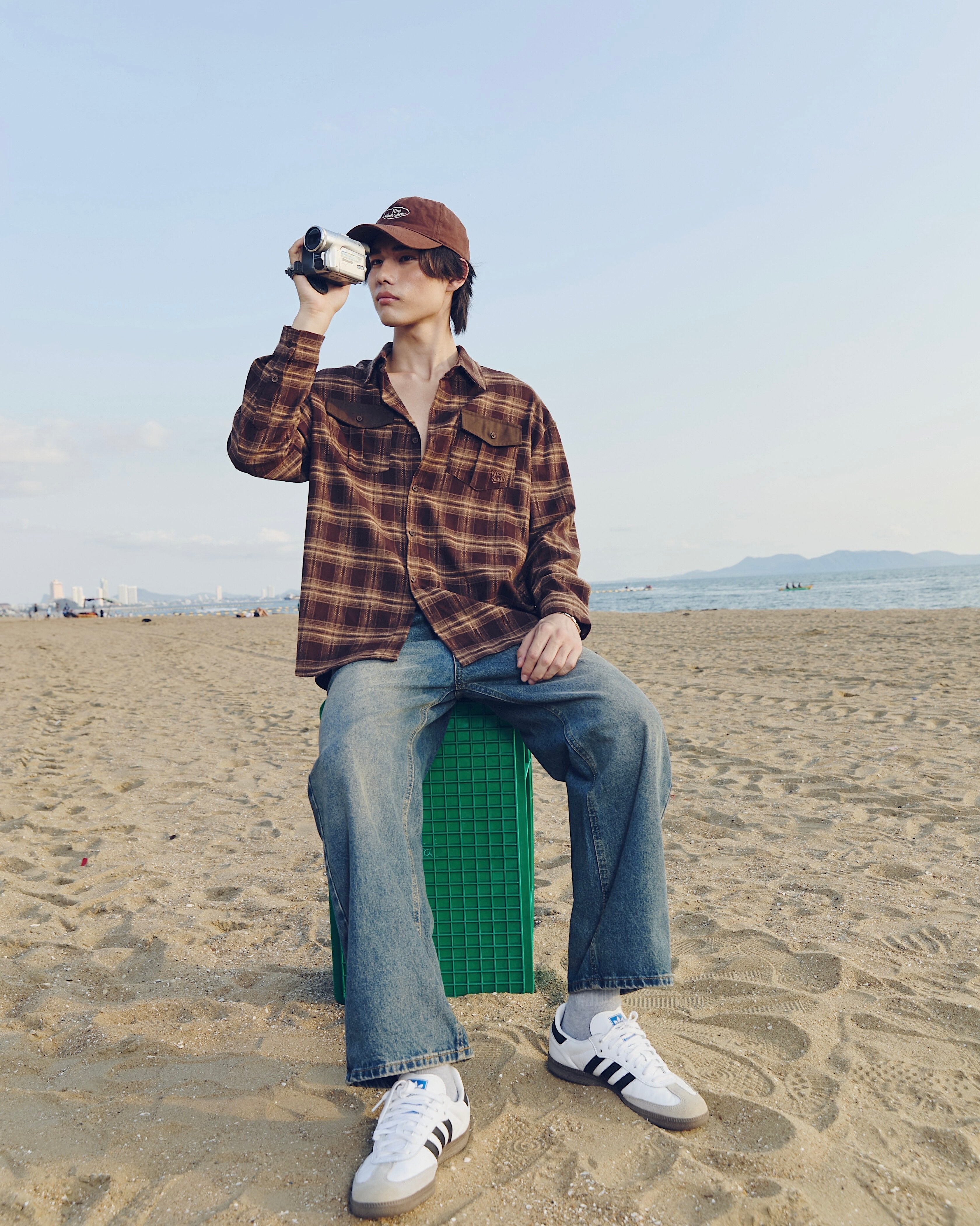 KINS 19 STUDIO | KINS Flannel Plaid Shirt [KS25]