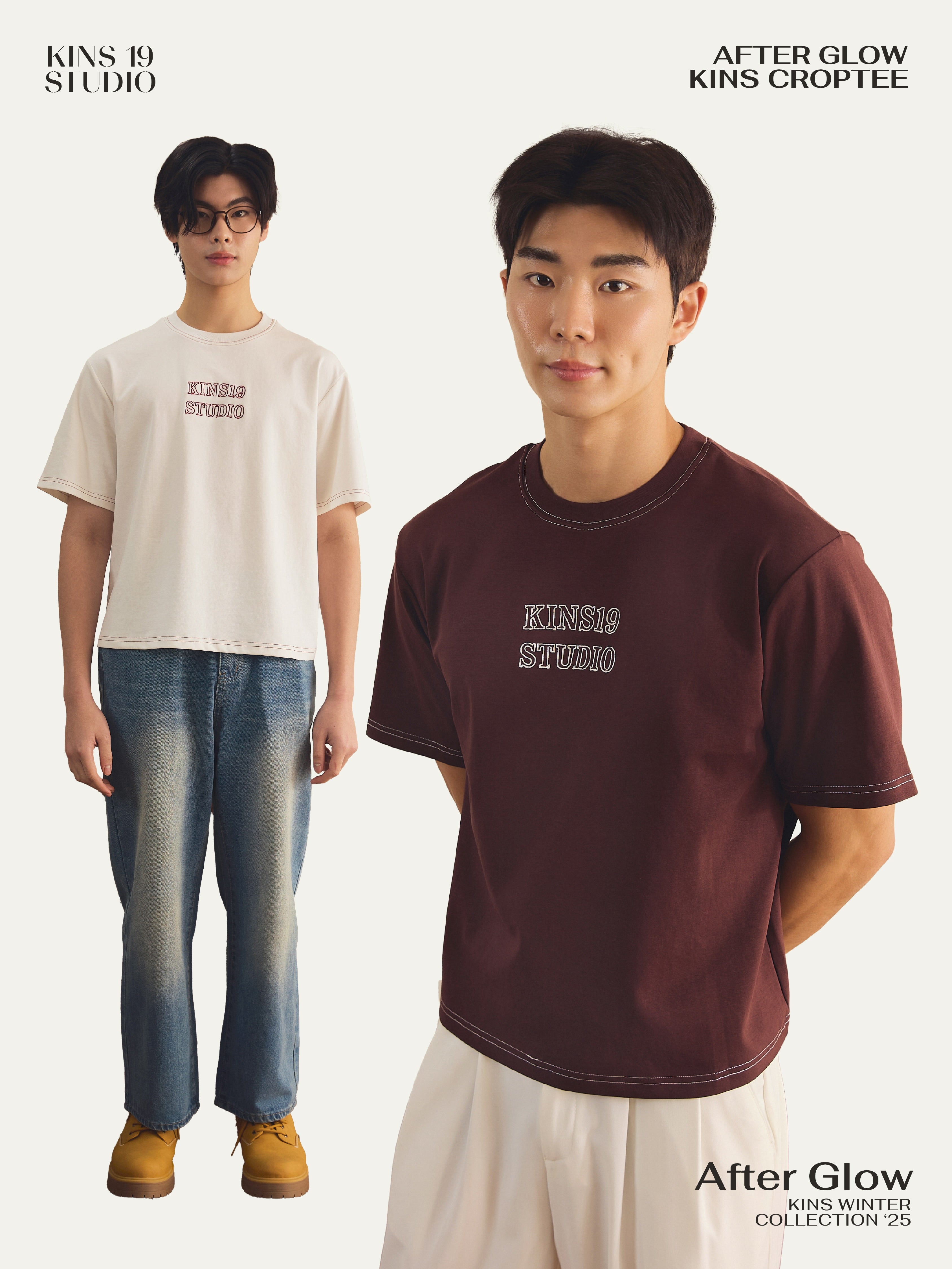 KINS 19 STUDIO | AfterGlow KINS CropTee [TN20]