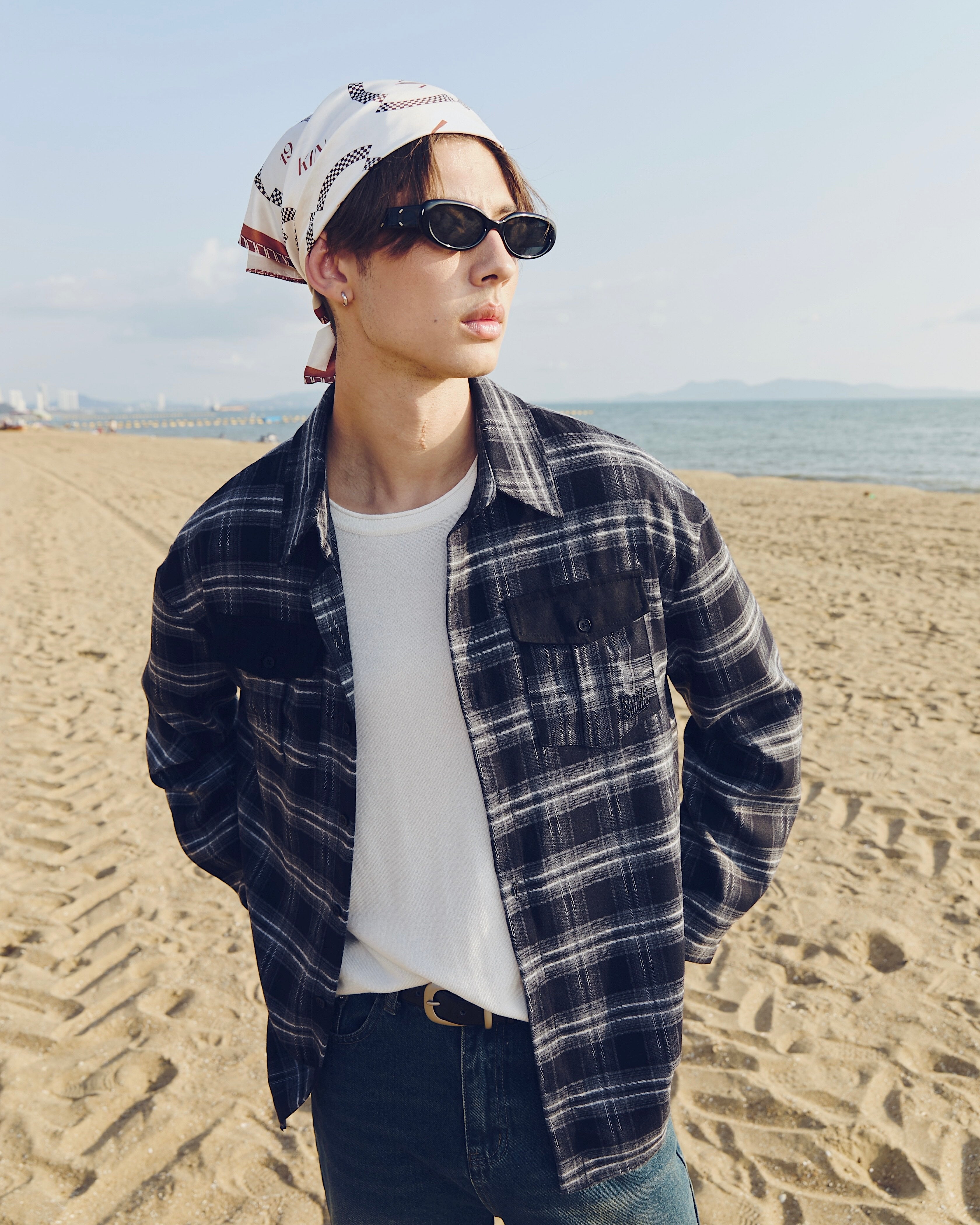 KINS 19 STUDIO | KINS Flannel Plaid Shirt [KS25]