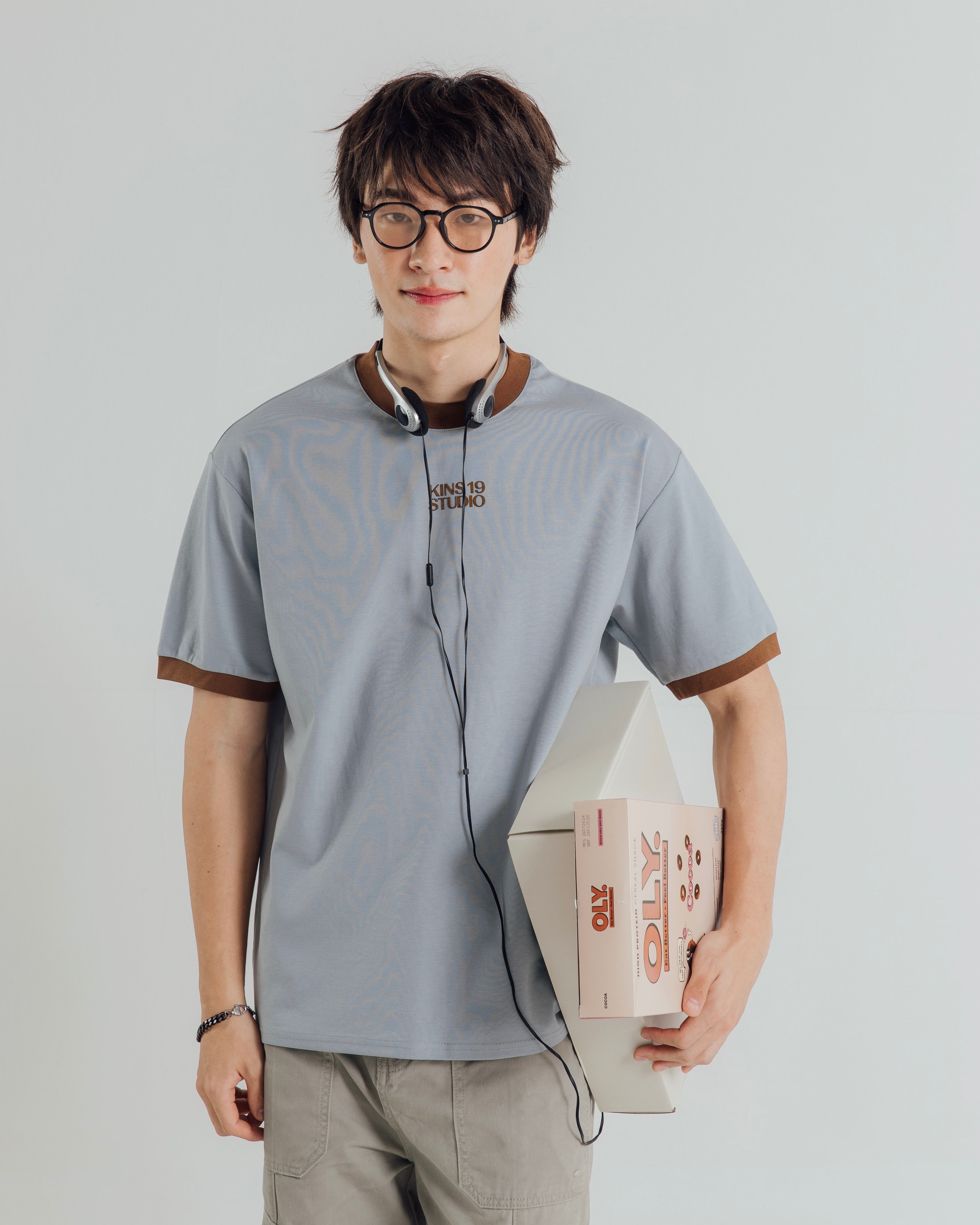 KINS 19 STUDIO |  URBAN DAILY T-SHIRT [TN19]