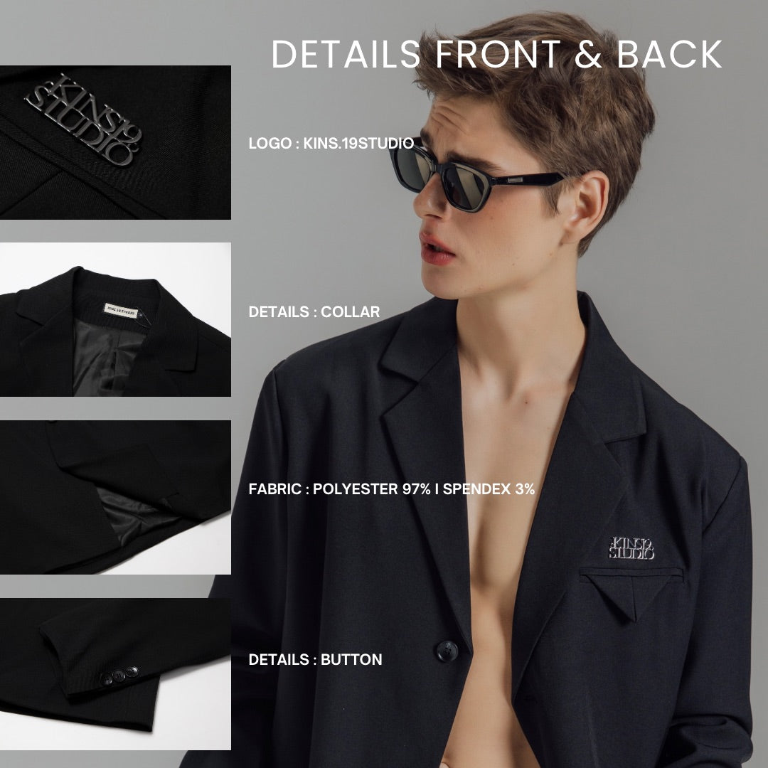 KINS | CROP BLAZER  KN317