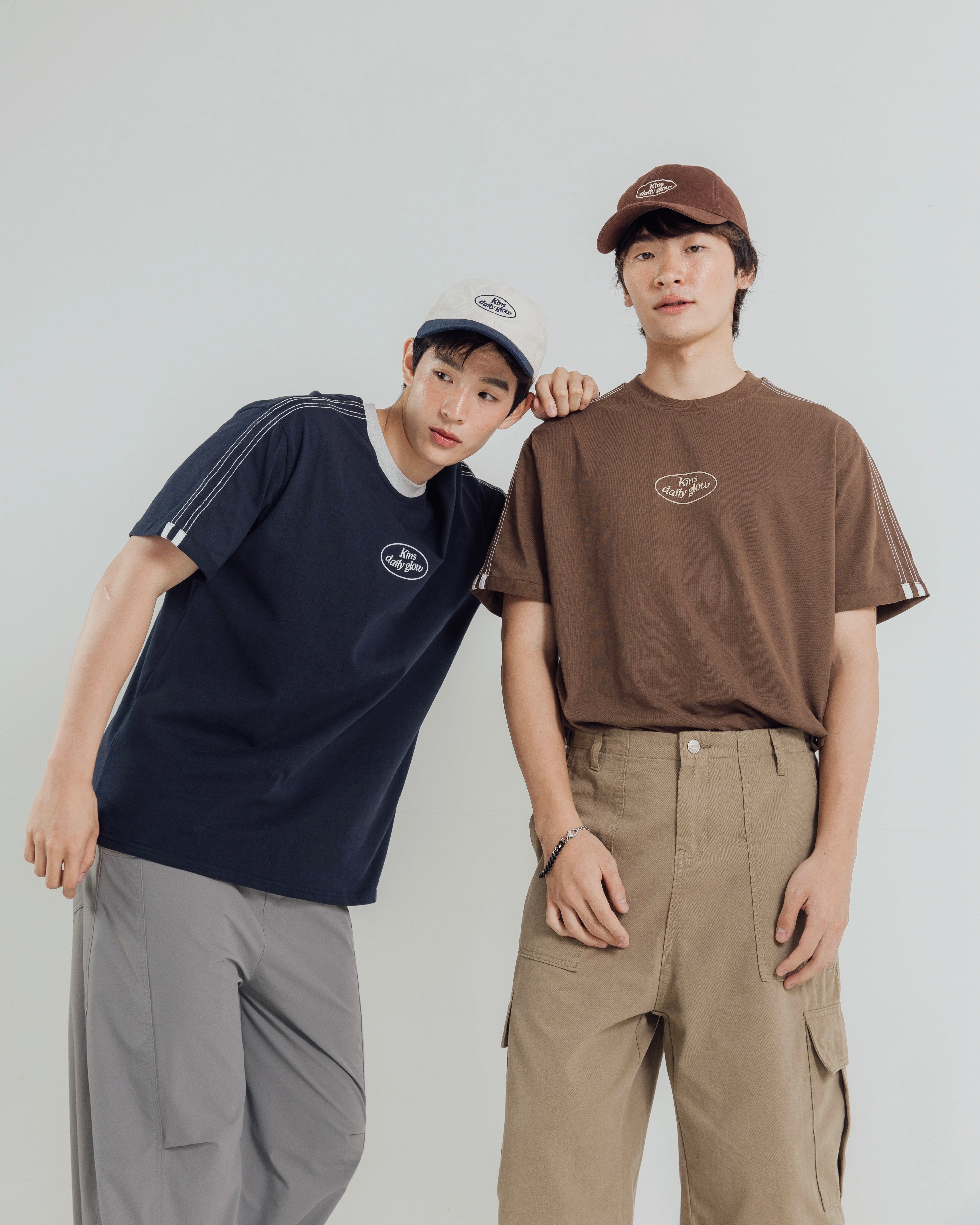 KINS 19 STUDIO |  DAILY GLOW T-SHIRT [TN18]