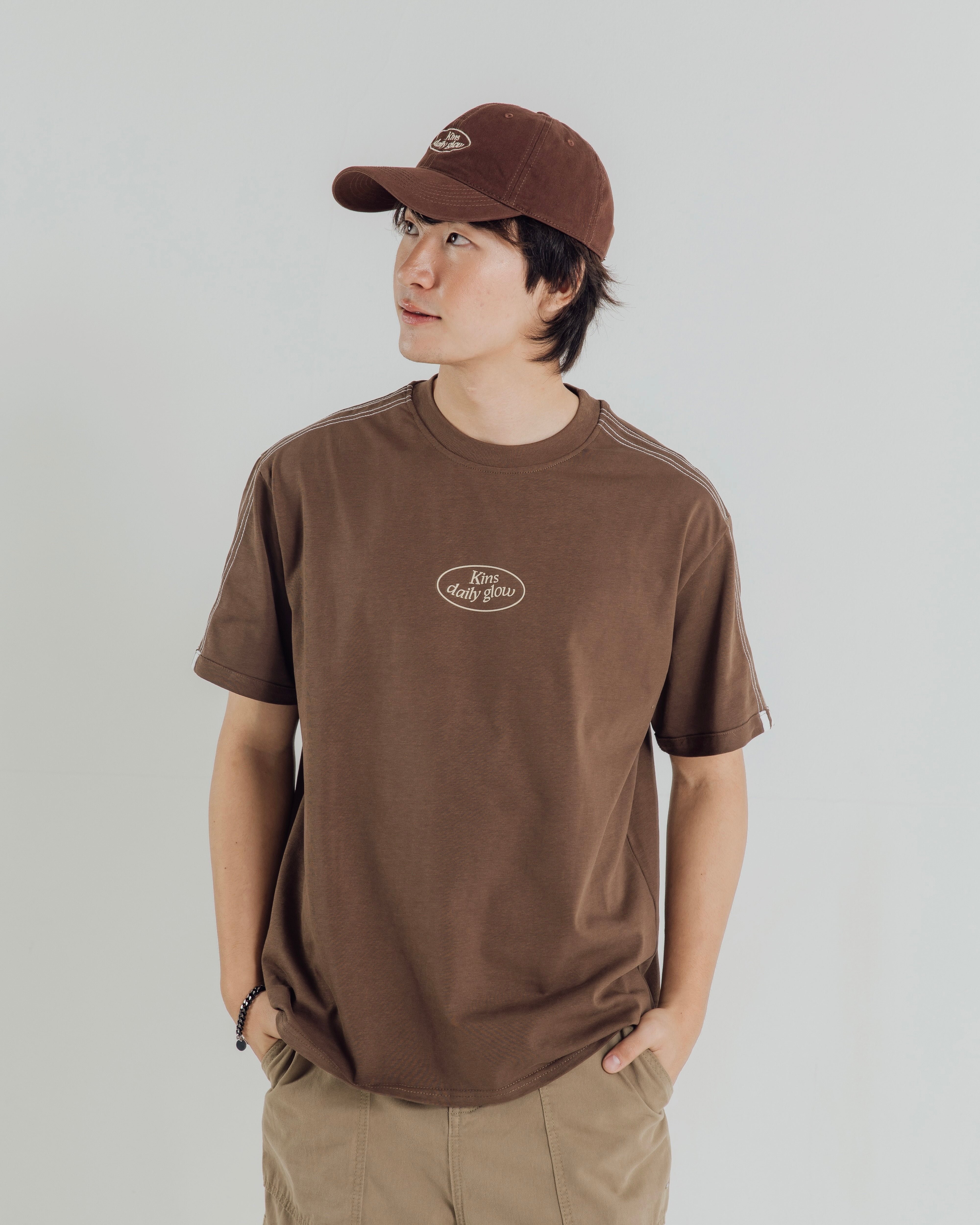 KINS 19 STUDIO |  DAILY GLOW T-SHIRT [TN18]