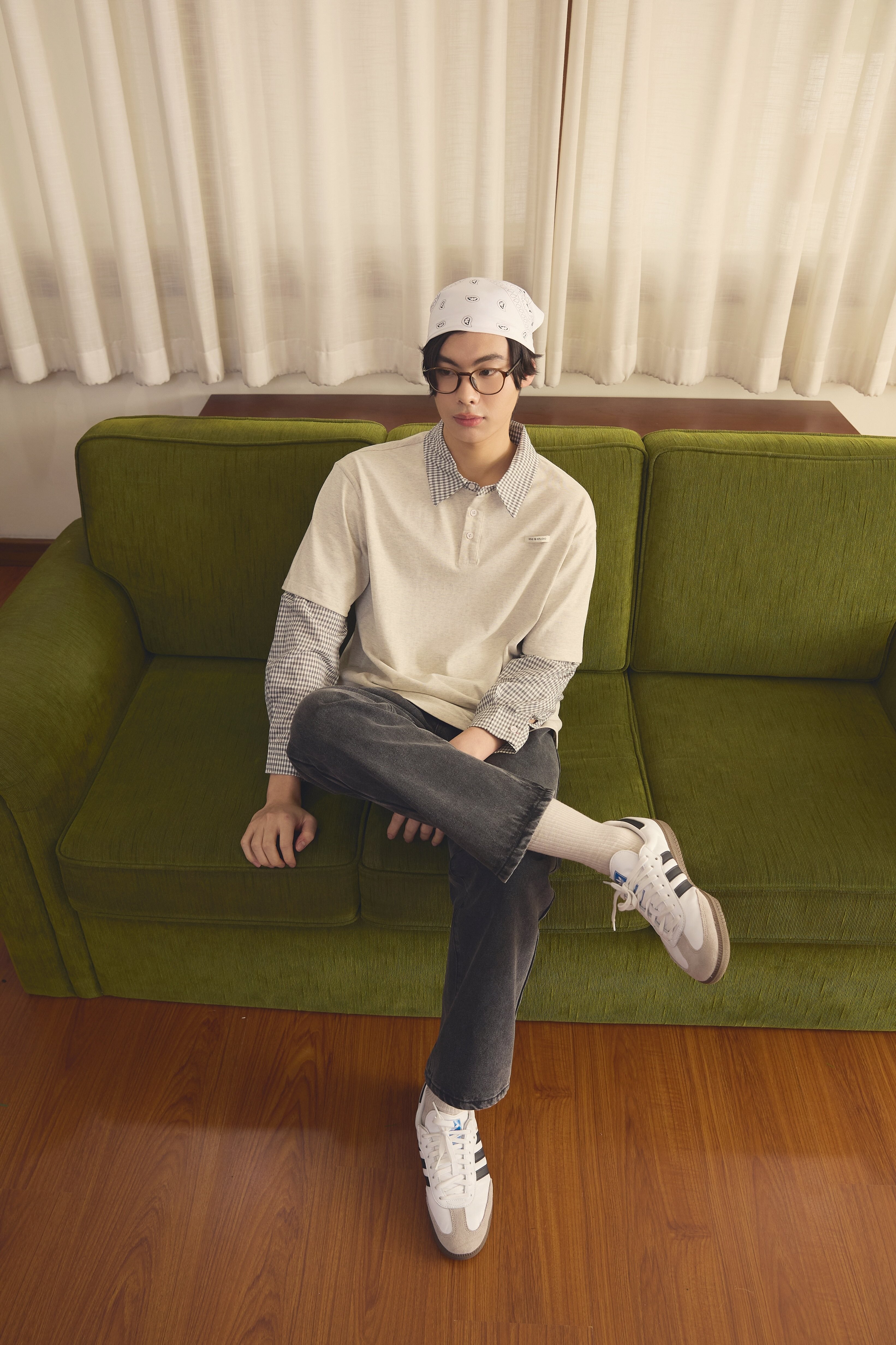 KINS Layered Sleeve Polo [KN146]