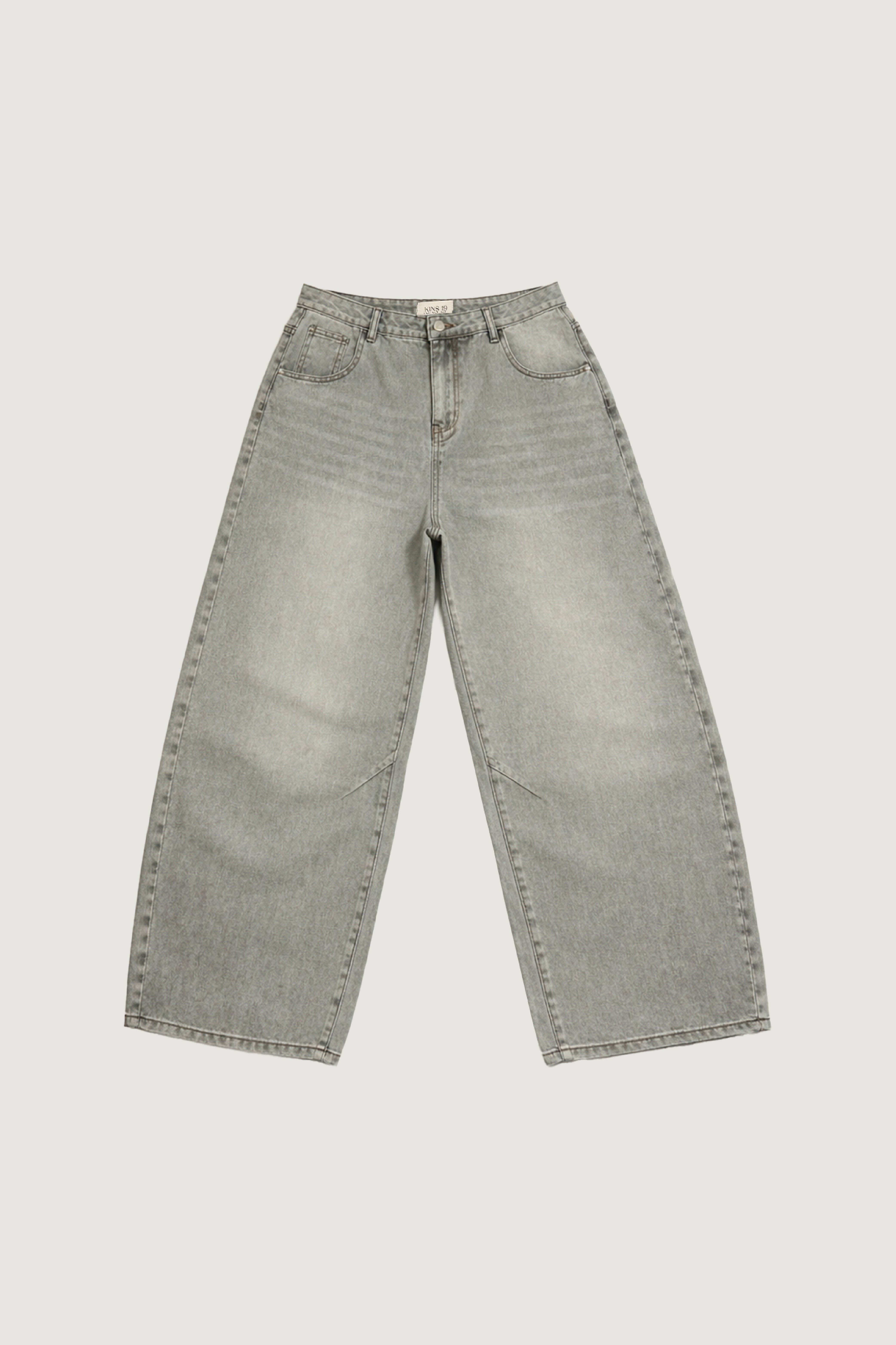 KINS 19 STUDIO |  KINS LOOSE BARREL JEANS [F119]