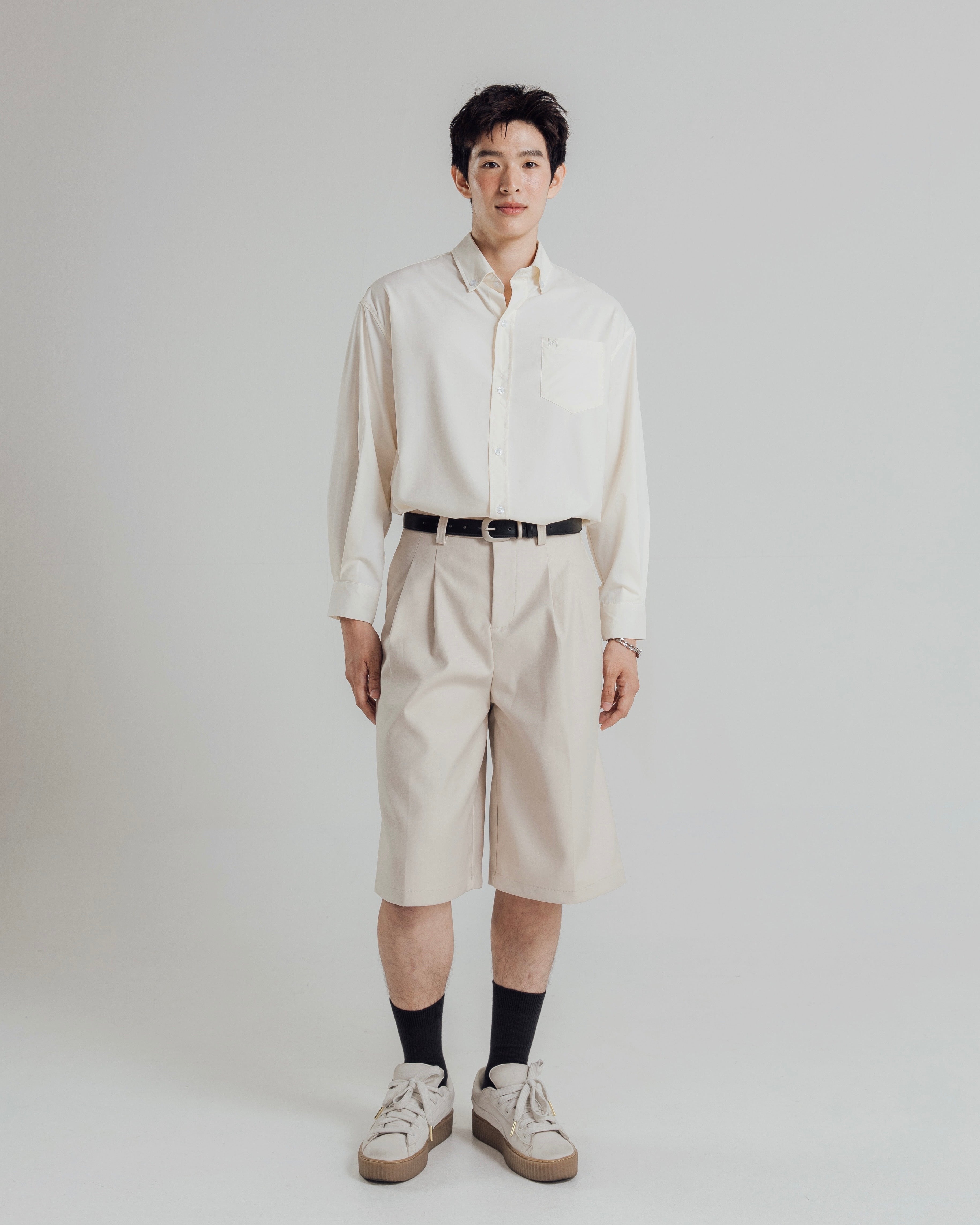 KINS 19 STUDIO |  BAGGY SHORTS [KN227]