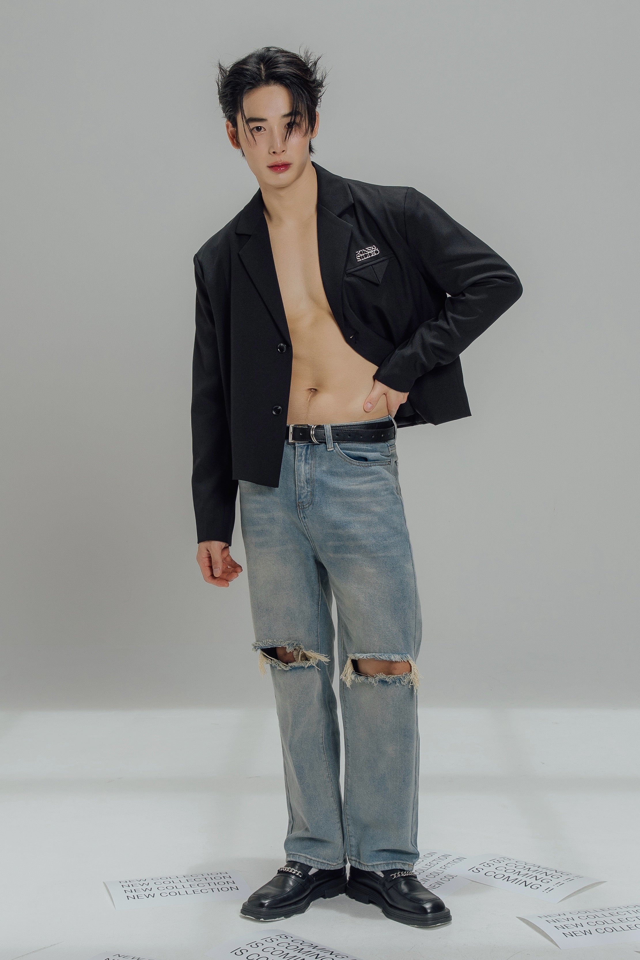 KINS | CROP BLAZER  KN317