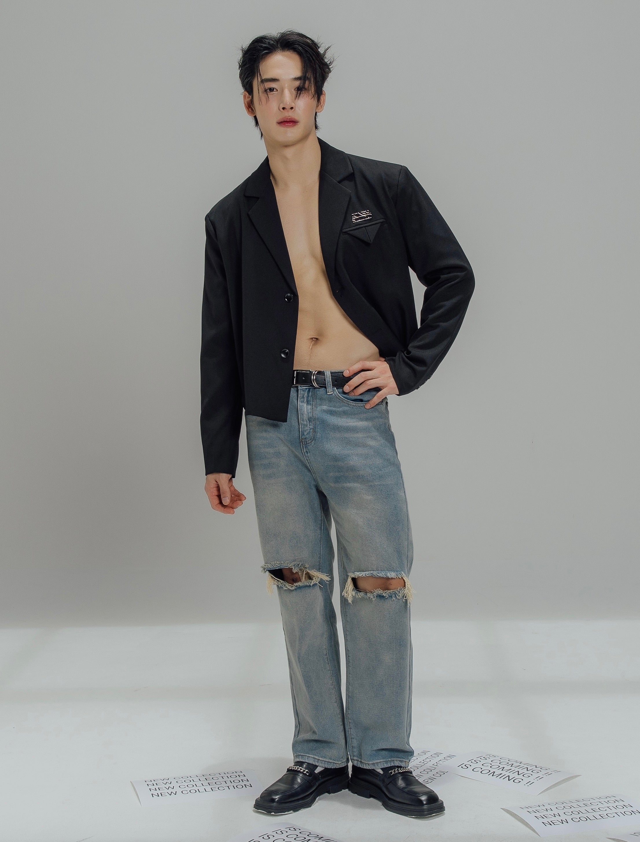 KINS | CROP BLAZER  KN317