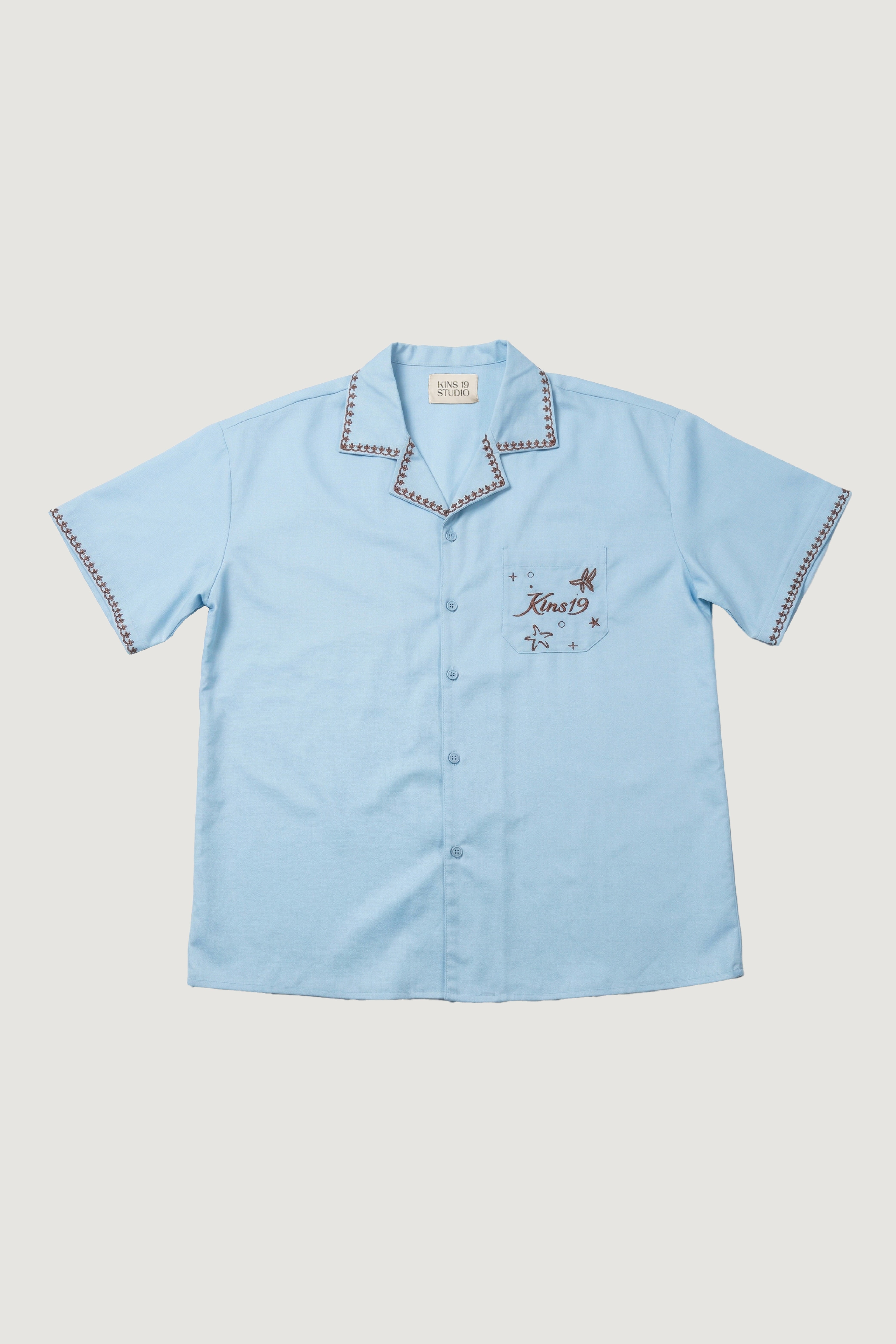 KINS Voyage Embroidered Shirt [HW35]