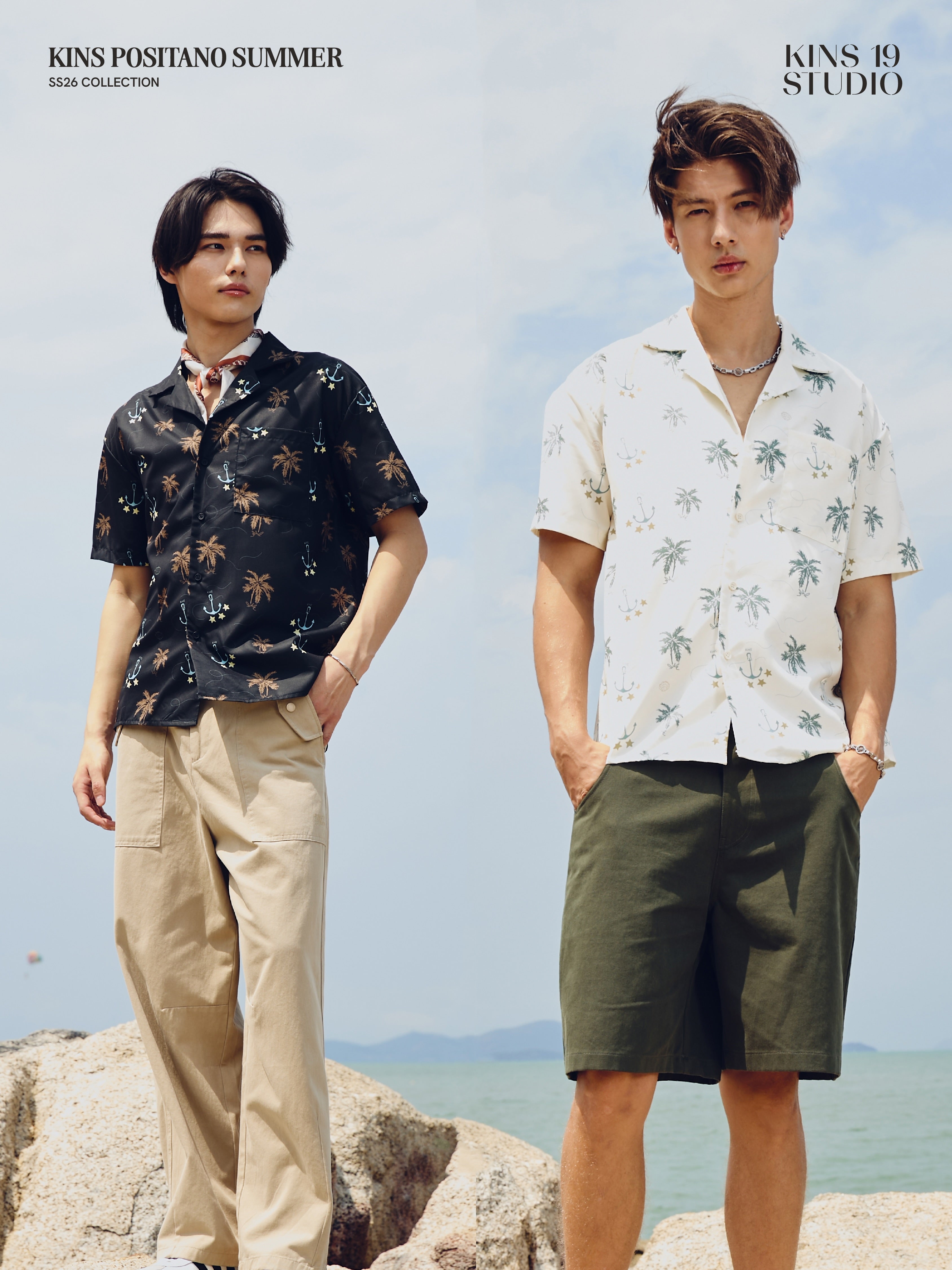 KINS Anchor Hawaii Shirt [HW37]