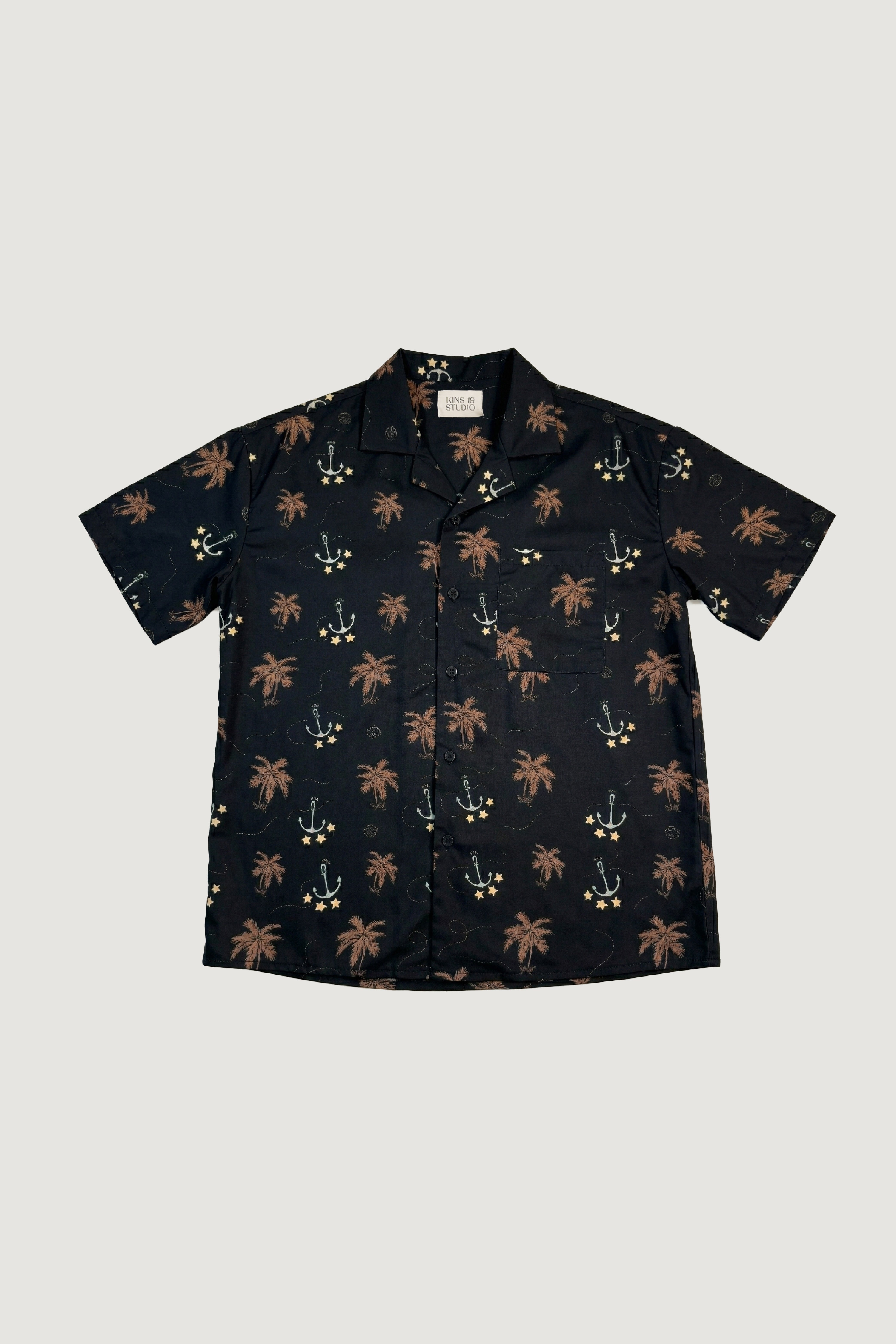 KINS Anchor Hawaii Shirt [HW37]
