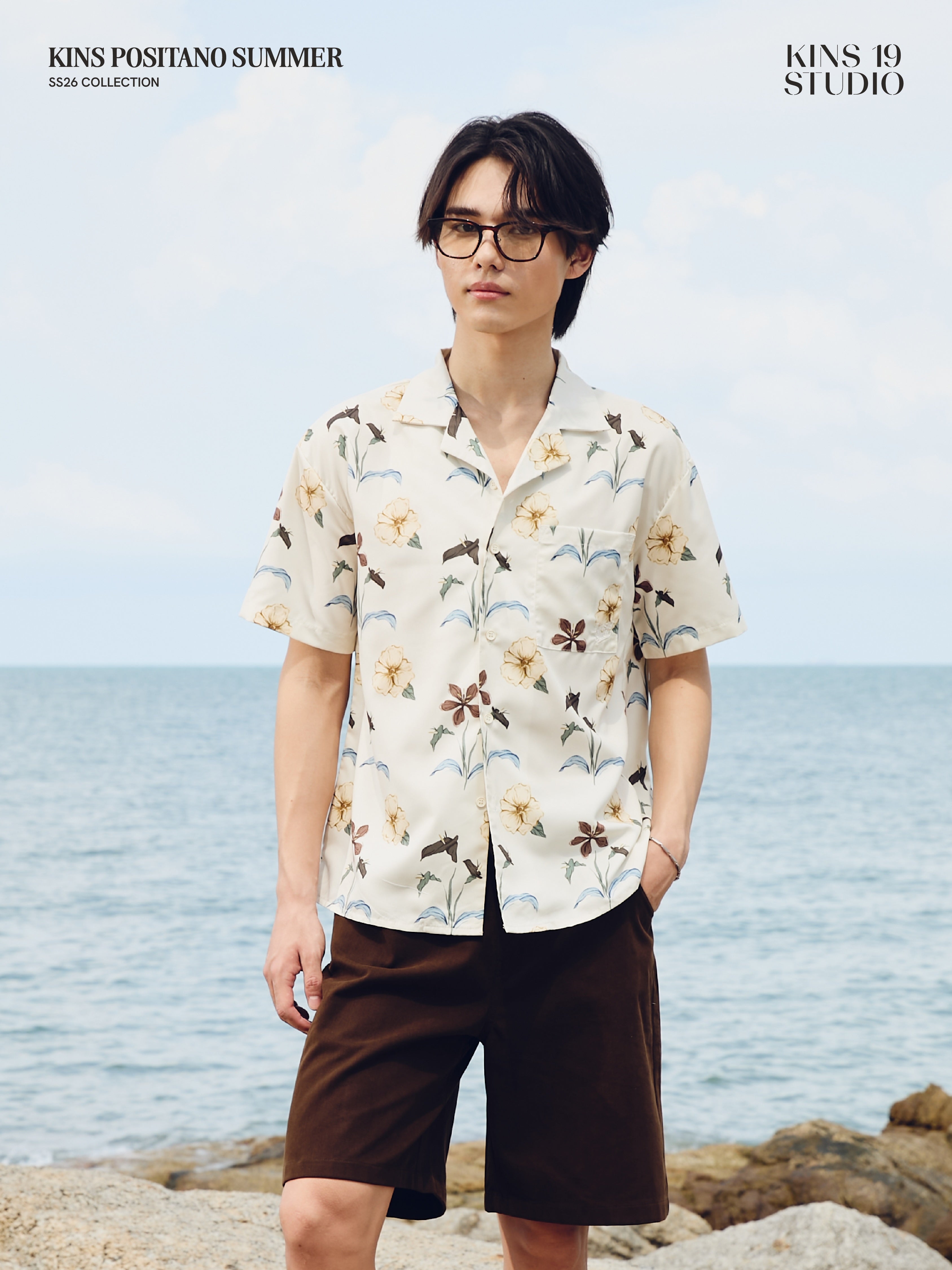 KINS 19 STUDIO |  KINS Tropical Hawaii Shirt [HW39]
