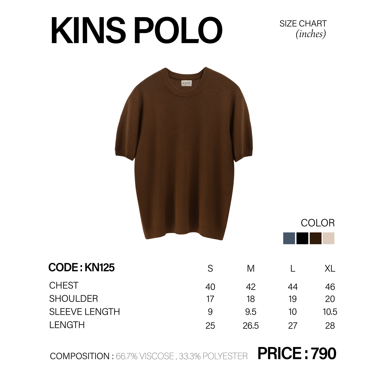 KINS | POLO KN125