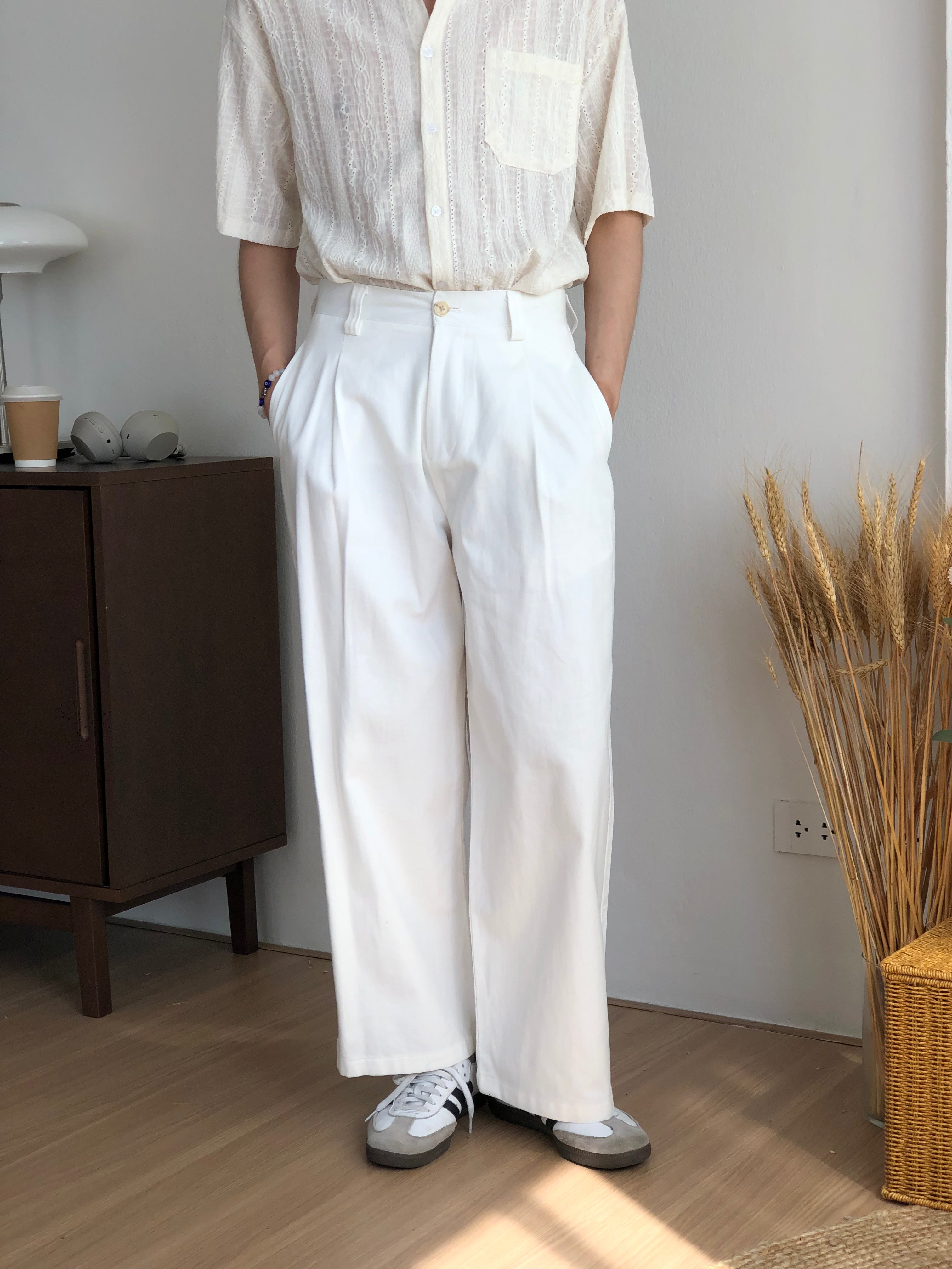KINS | WIDE-LEG TROUSERS KN221