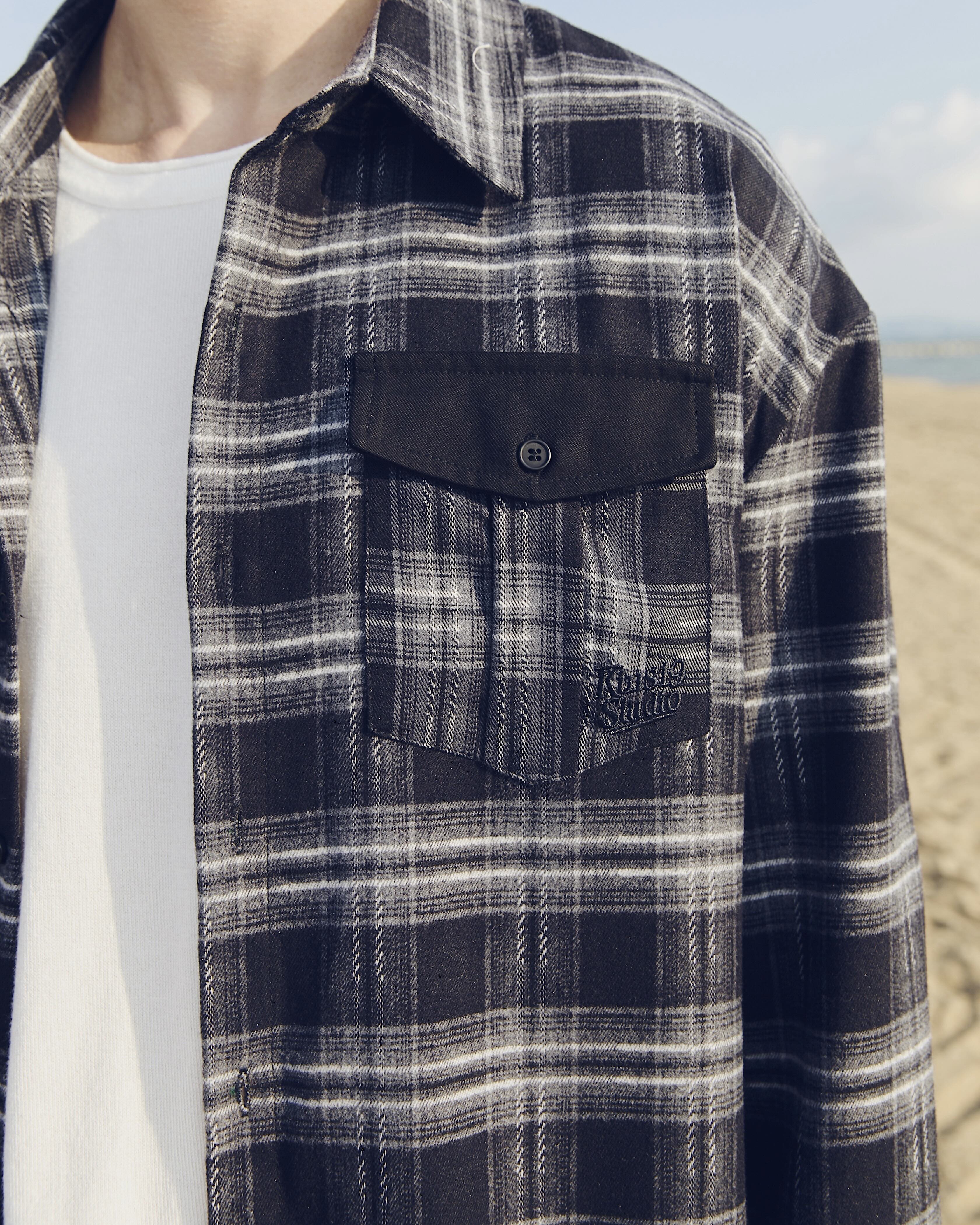 KINS 19 STUDIO | KINS Flannel Plaid Shirt [KS25]