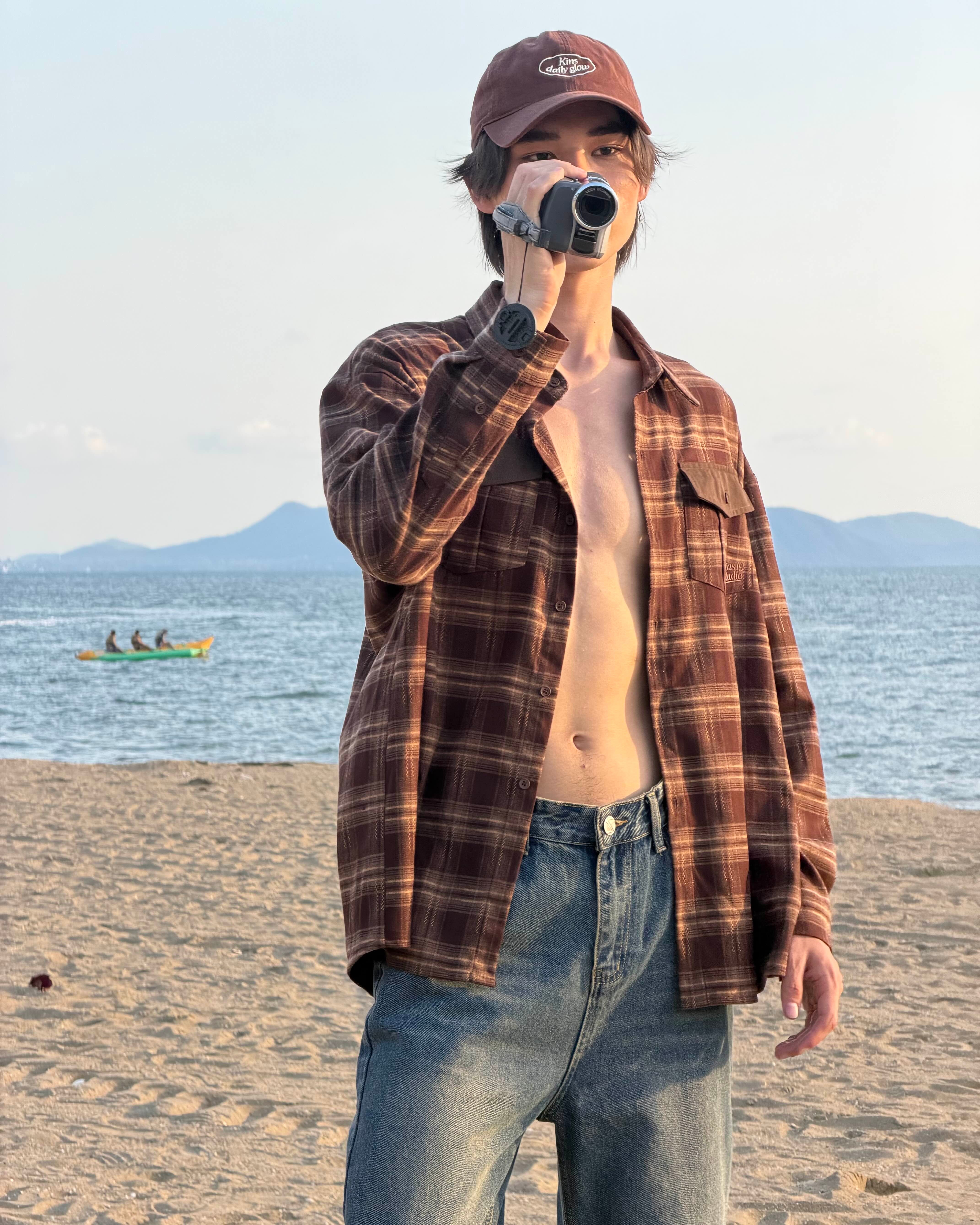 KINS 19 STUDIO | KINS Flannel Plaid Shirt [KS25]