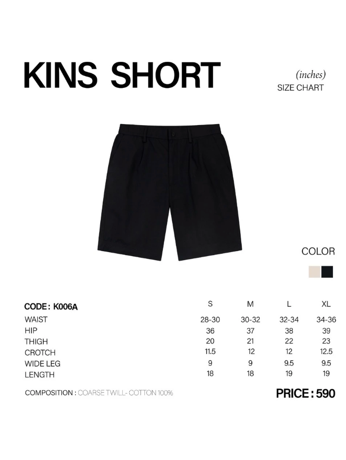 KINS | SHORTS K006A