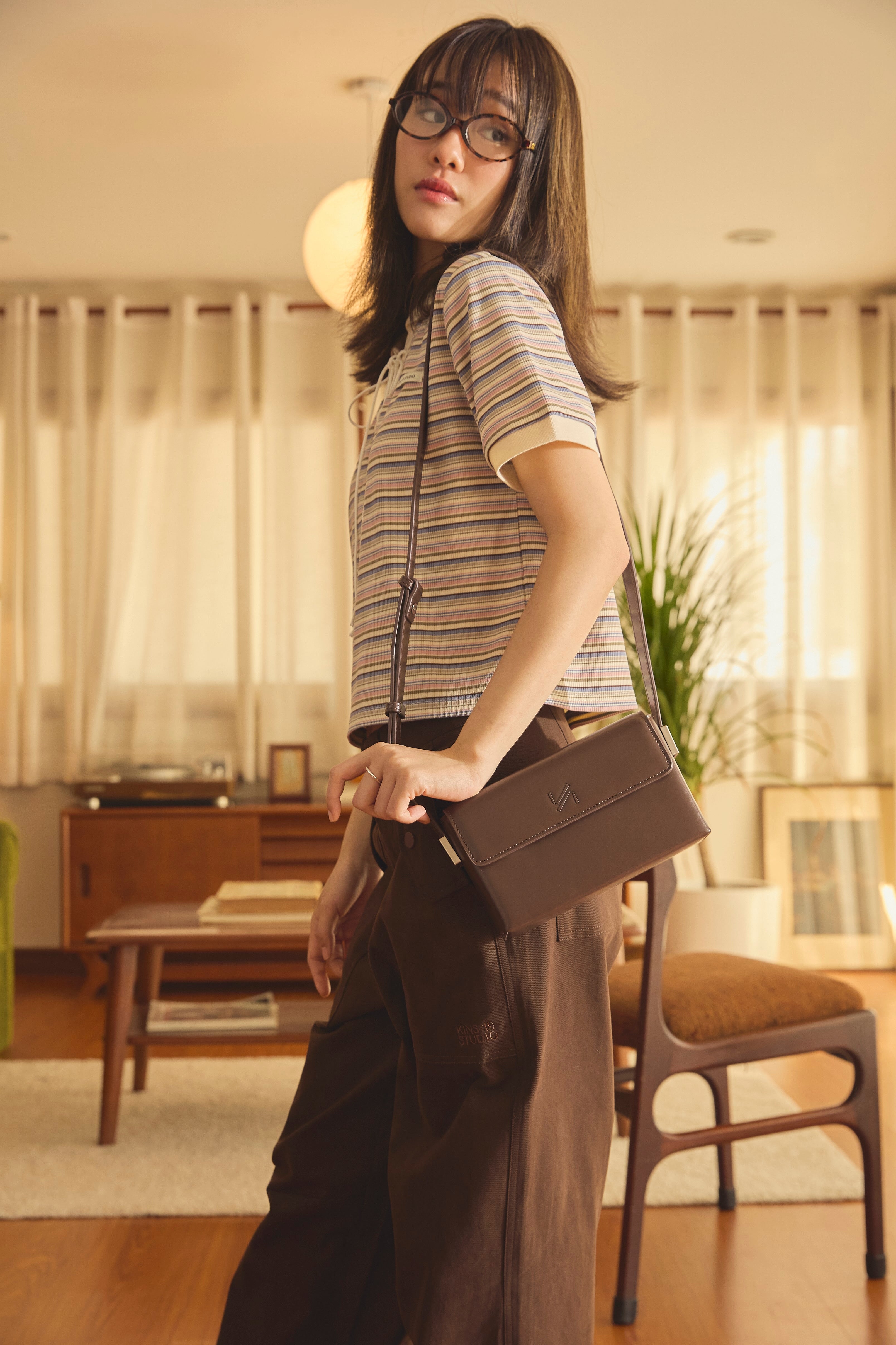 KINS After Glow Structured Box Bag [KPB02]