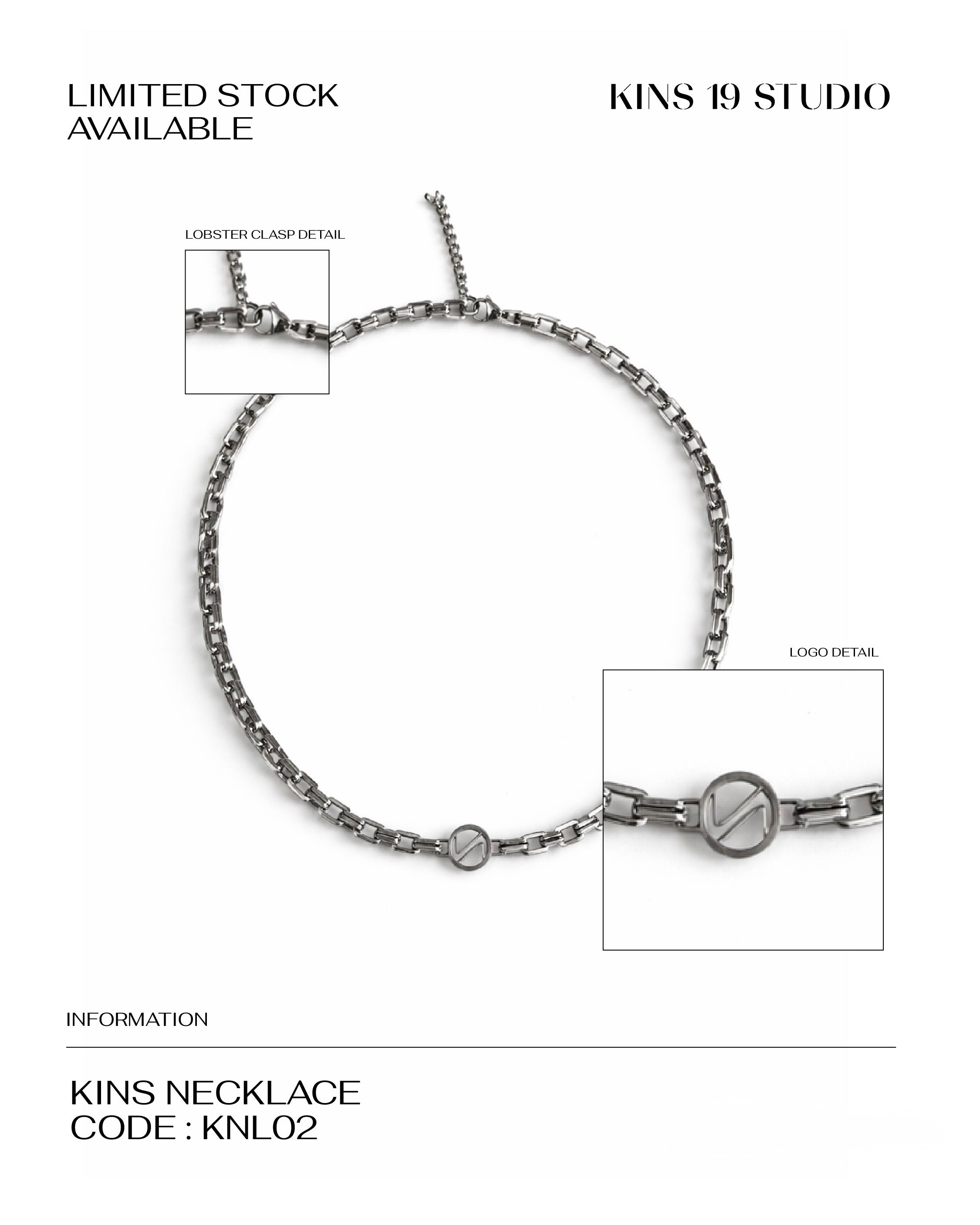 MEN’S JEWELRY SET [BRACELET & NECKLACE KGB01]