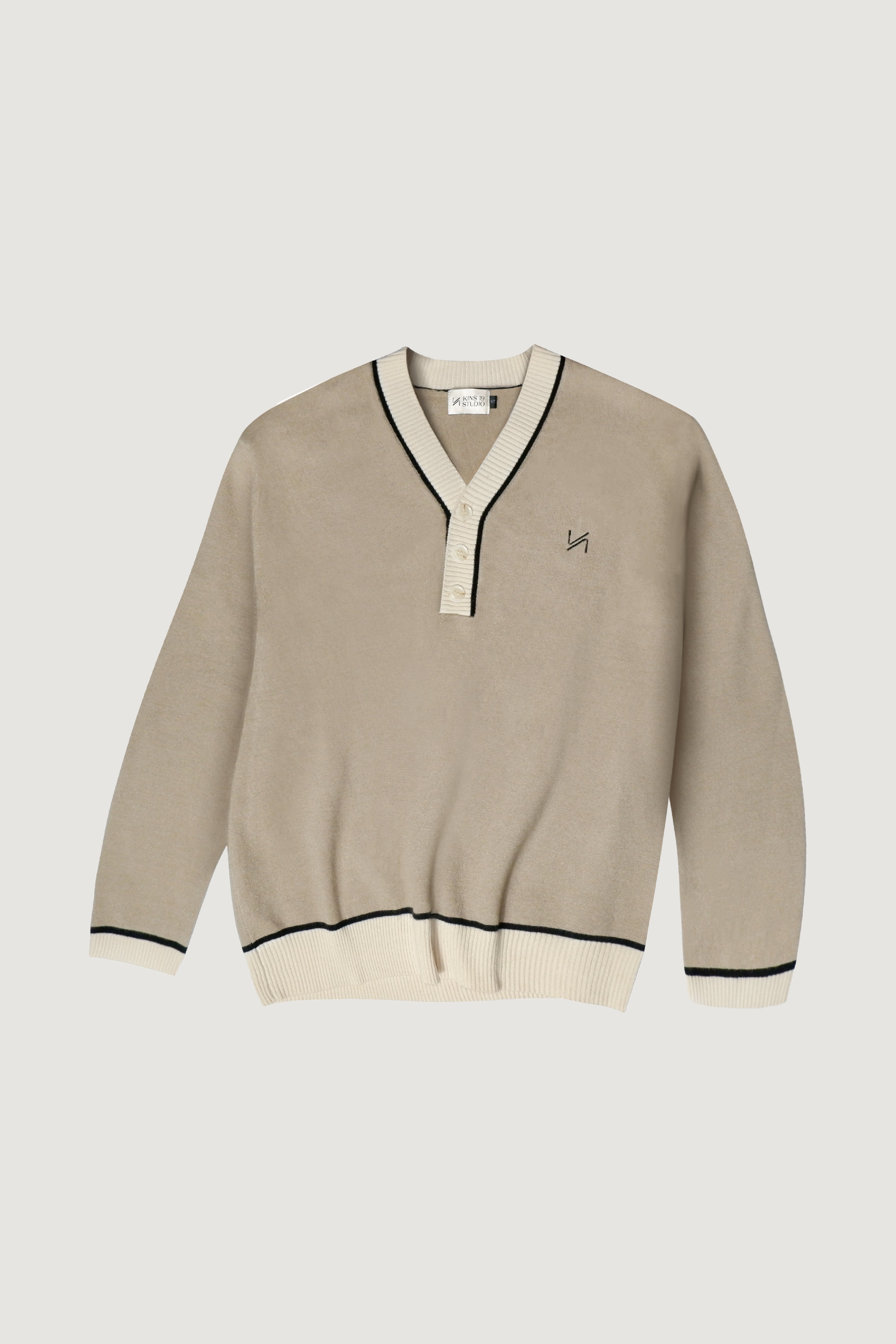 KINS | V-NECK SWEATER KN118